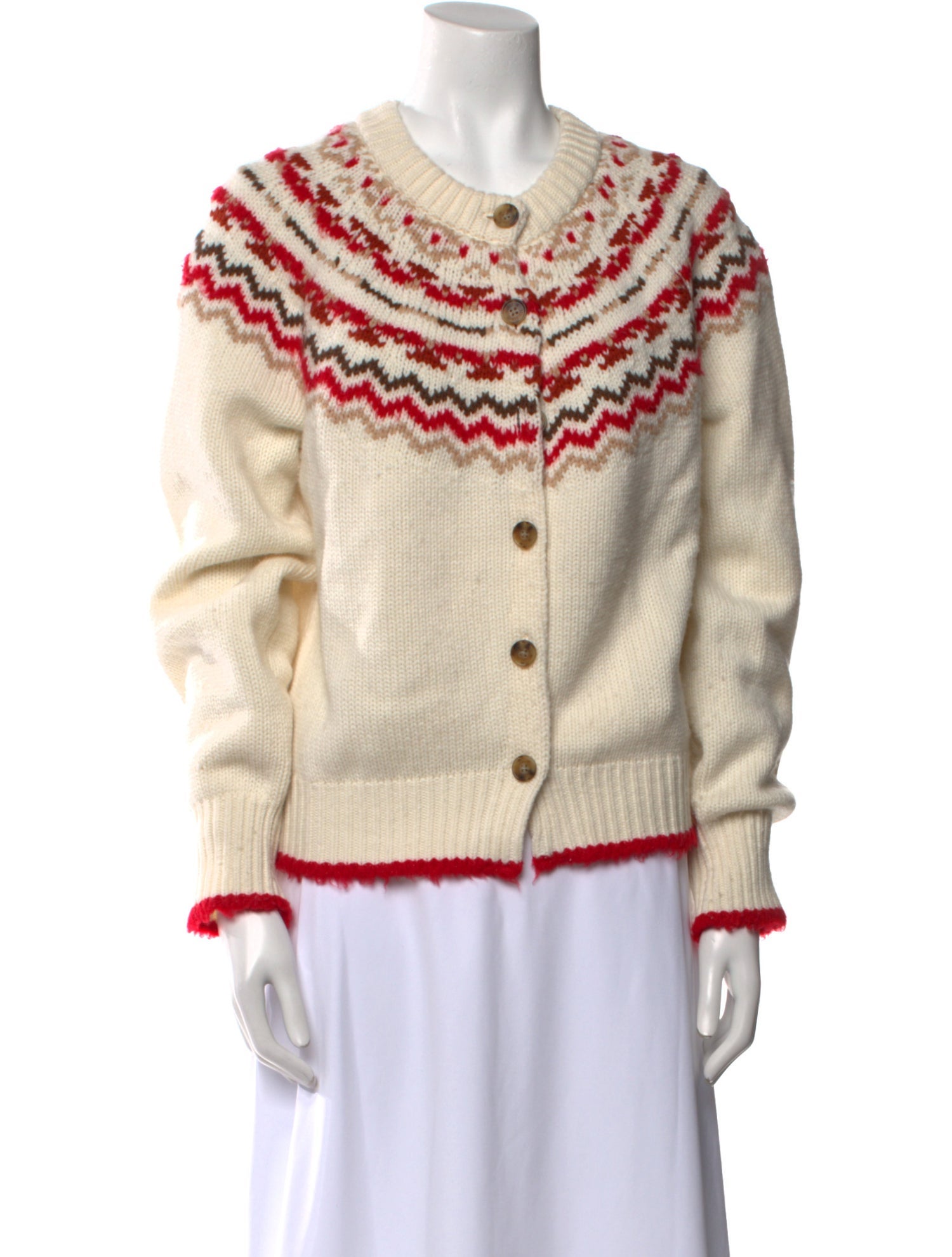 Guest in Residence Wool Graphic Print Sweater