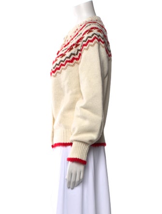 Guest in Residence Wool Graphic Print Sweater