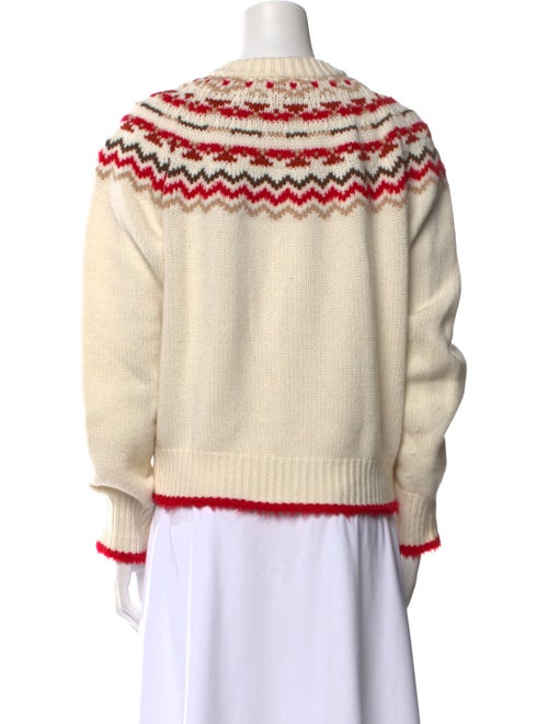 Guest in Residence Wool Graphic Print Sweater