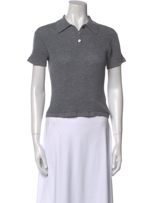 Guest in Residence Cashmere Short Sleeve Polo