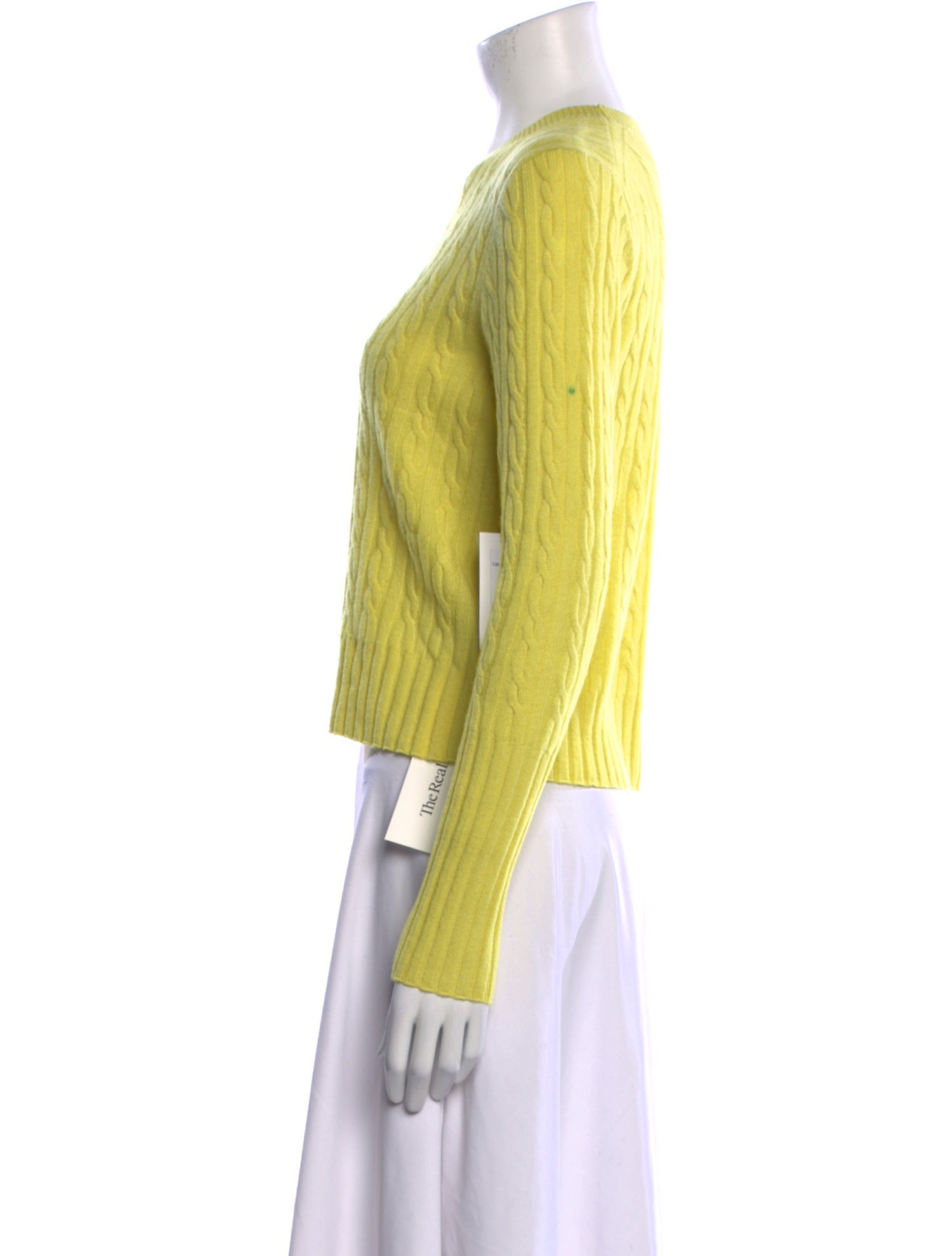 Guest in Residence Cashmere Crew Neck Sweater w/ Tags