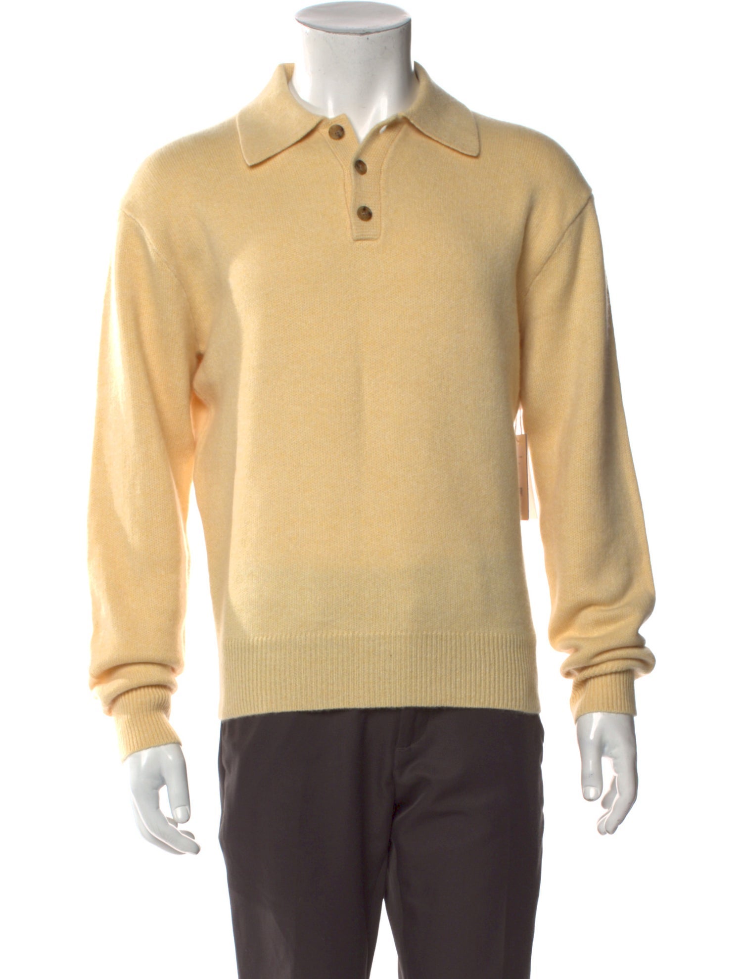 Guest in Residence Cashmere Collar Polo Sweater w/ Tags