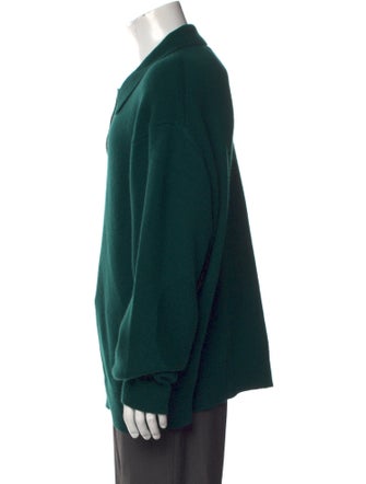 Guest in Residence Cashmere Collar Polo Sweater