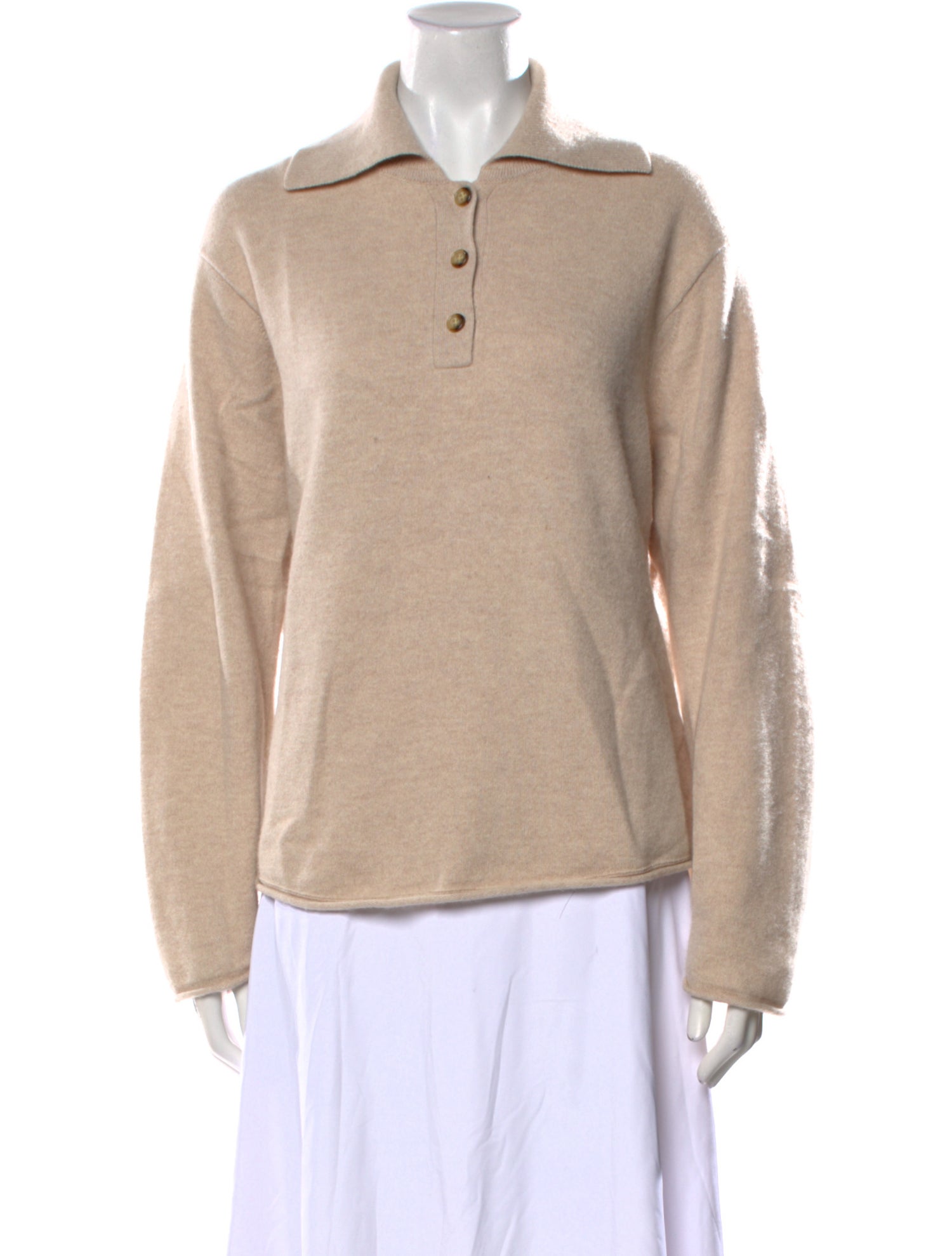 Guest in Residence Cashmere Crew Neck Sweater