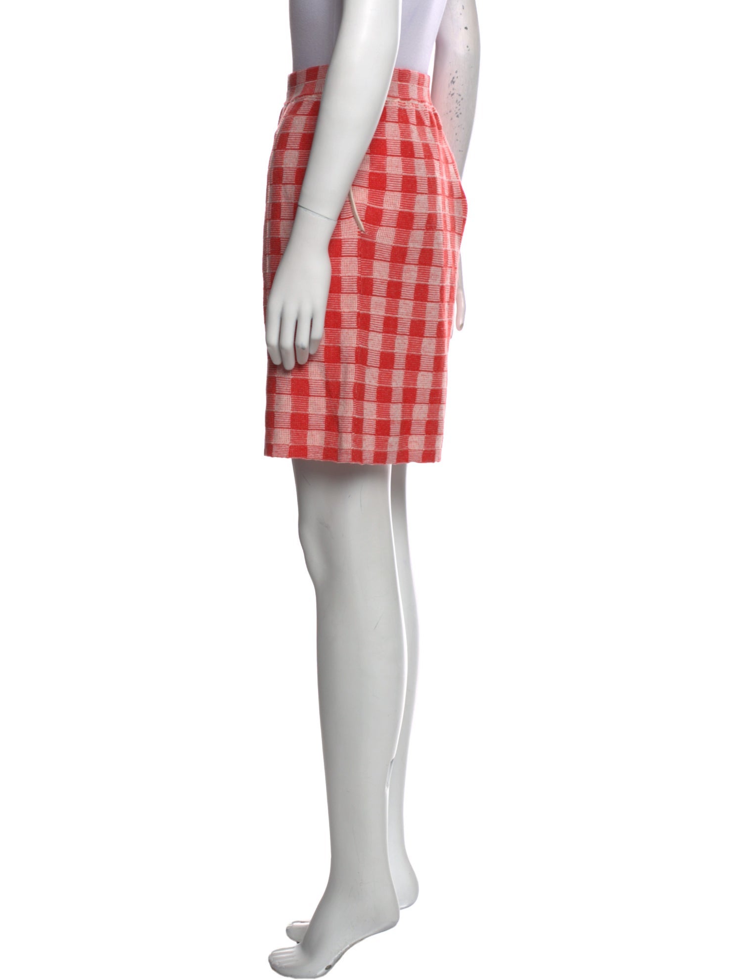 Guest in Residence Plaid Print Mini Shorts