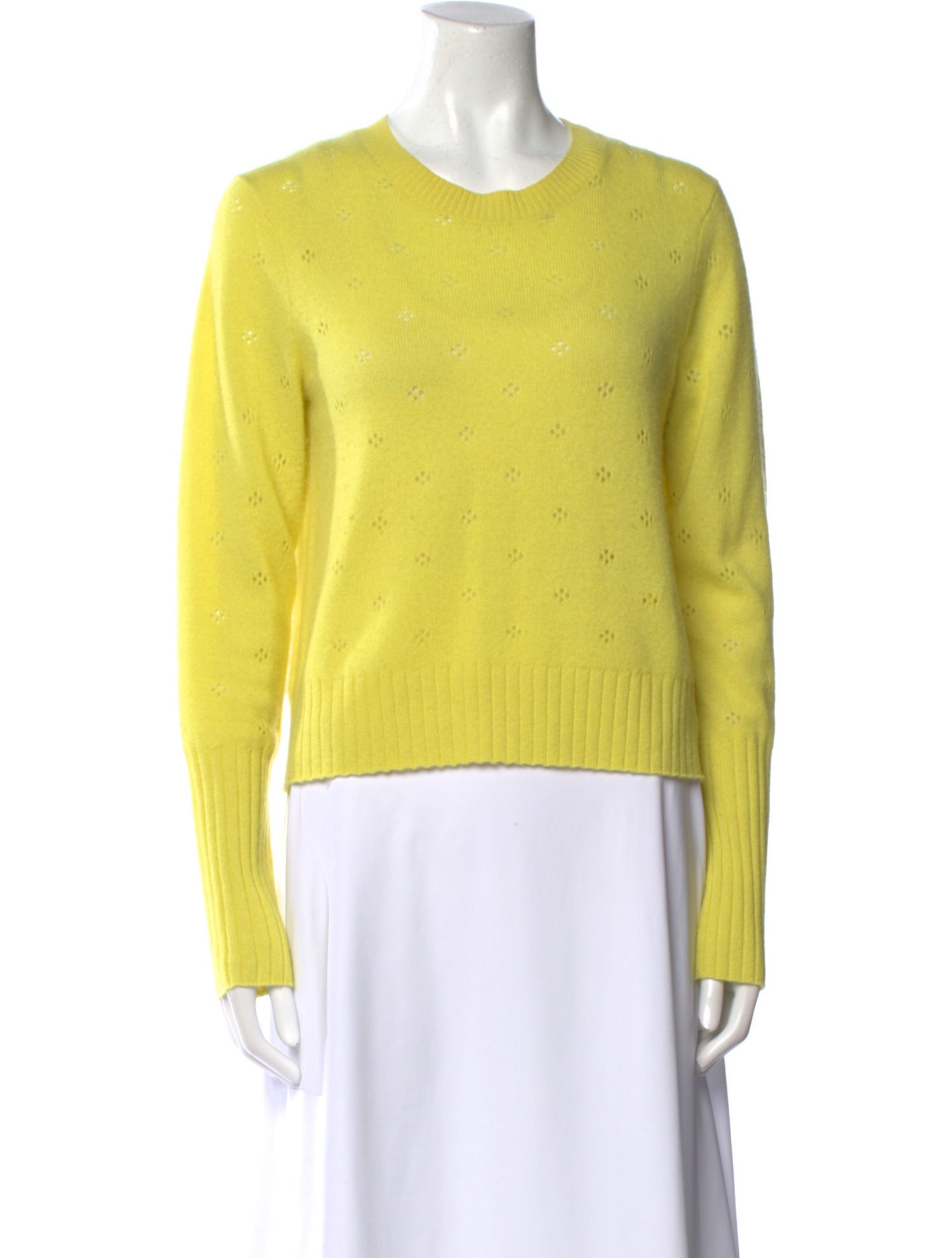 Guest in Residence Cashmere Crew Neck Sweater