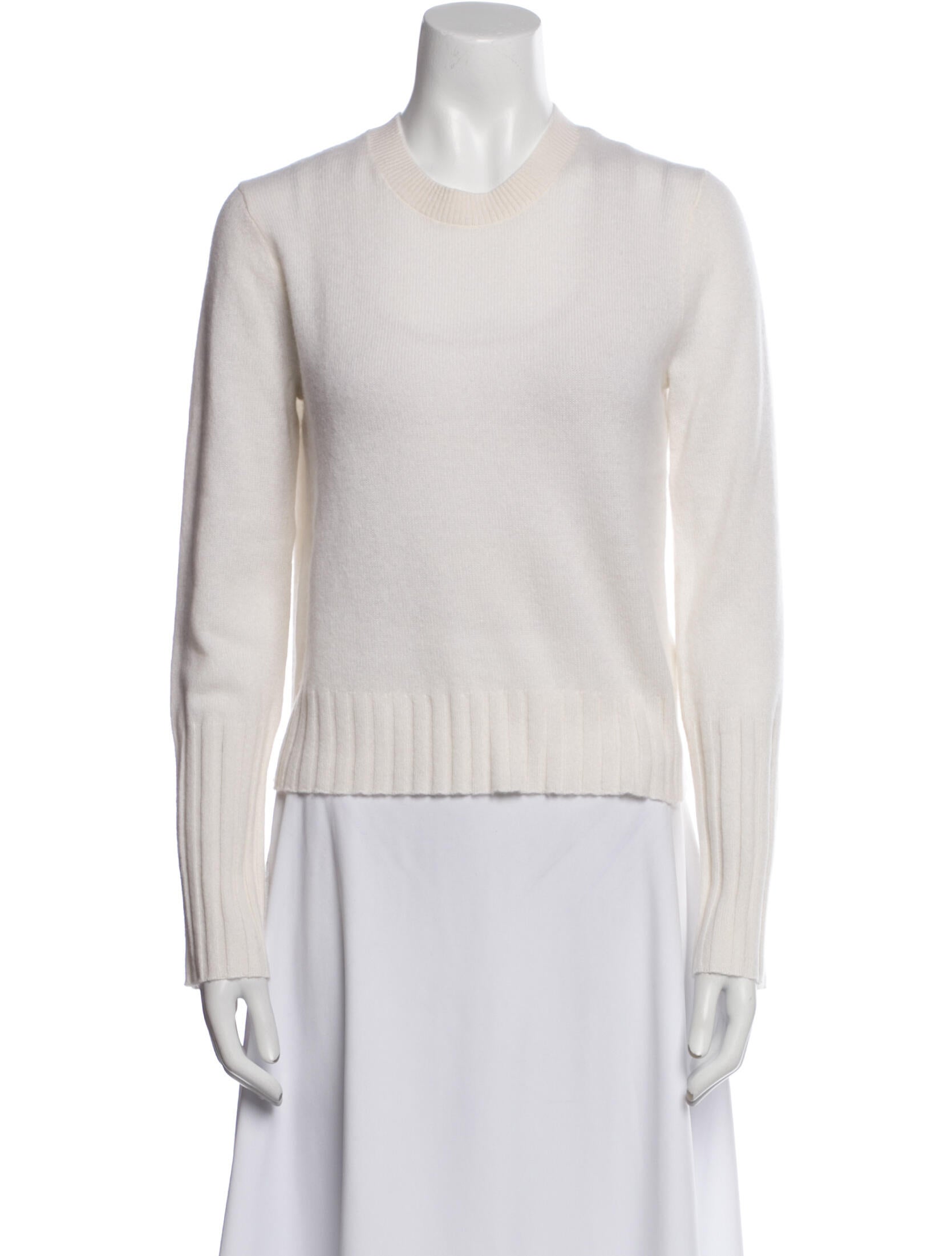Guest in Residence Cashmere Crew Neck Sweater