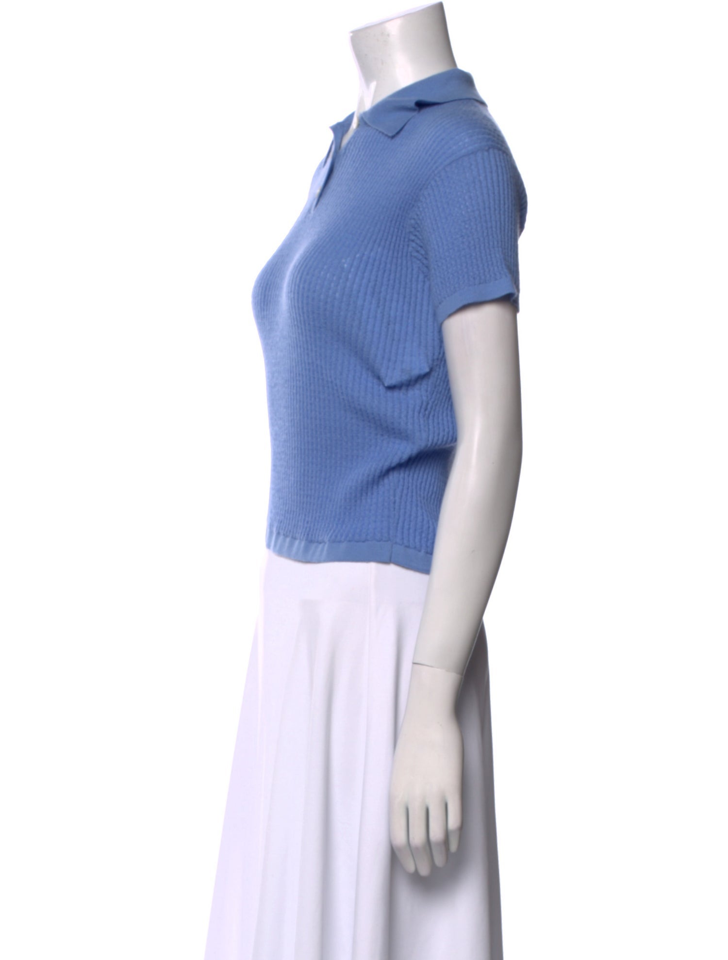 Guest in Residence Cashmere Short Sleeve Polo