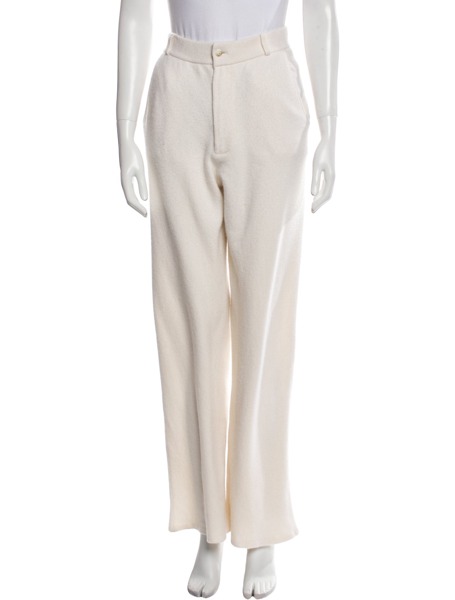 Guest in Residence Cashmere Wide Leg Pants