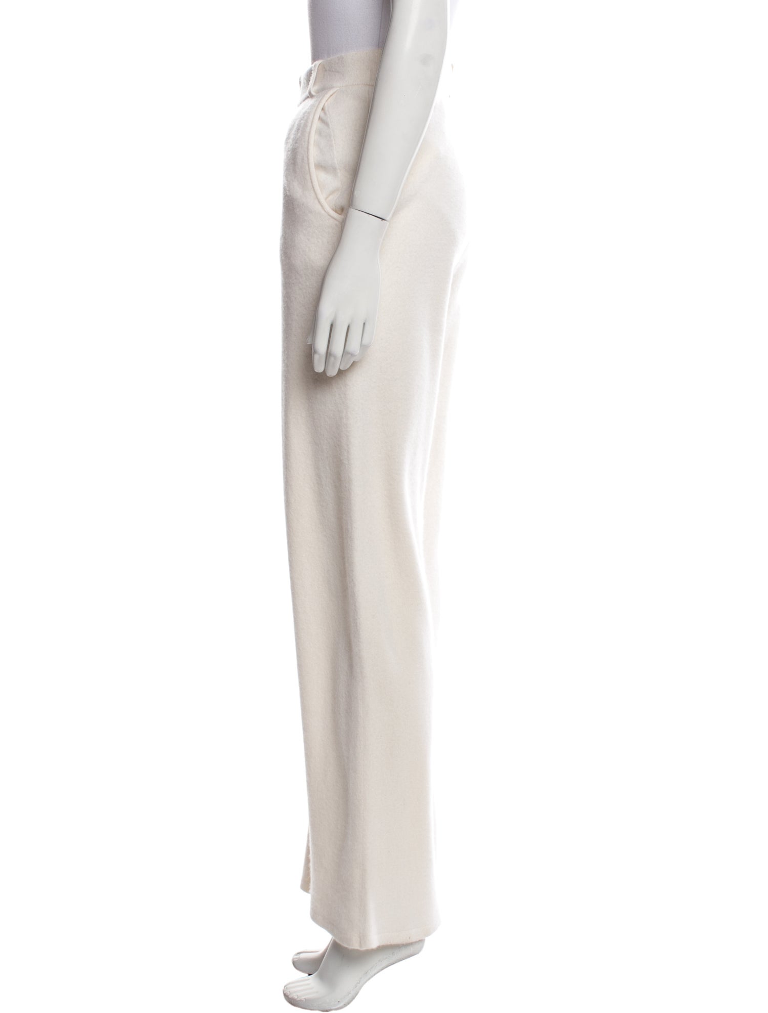 Guest in Residence Cashmere Wide Leg Pants