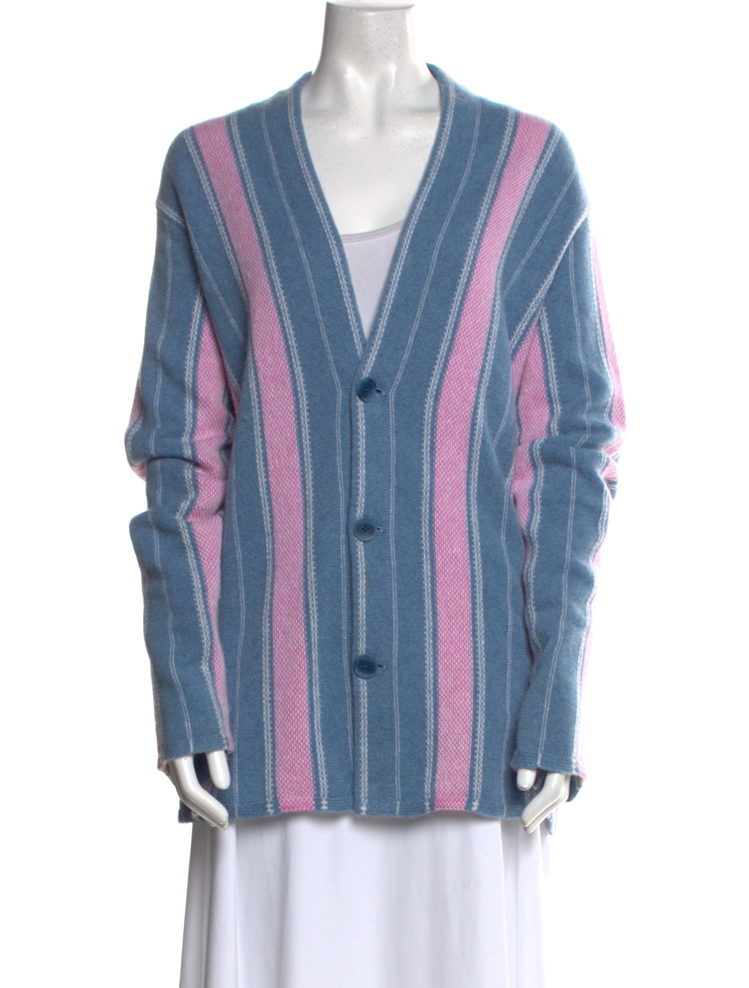 Guest in Residence Cashmere Striped Sweater