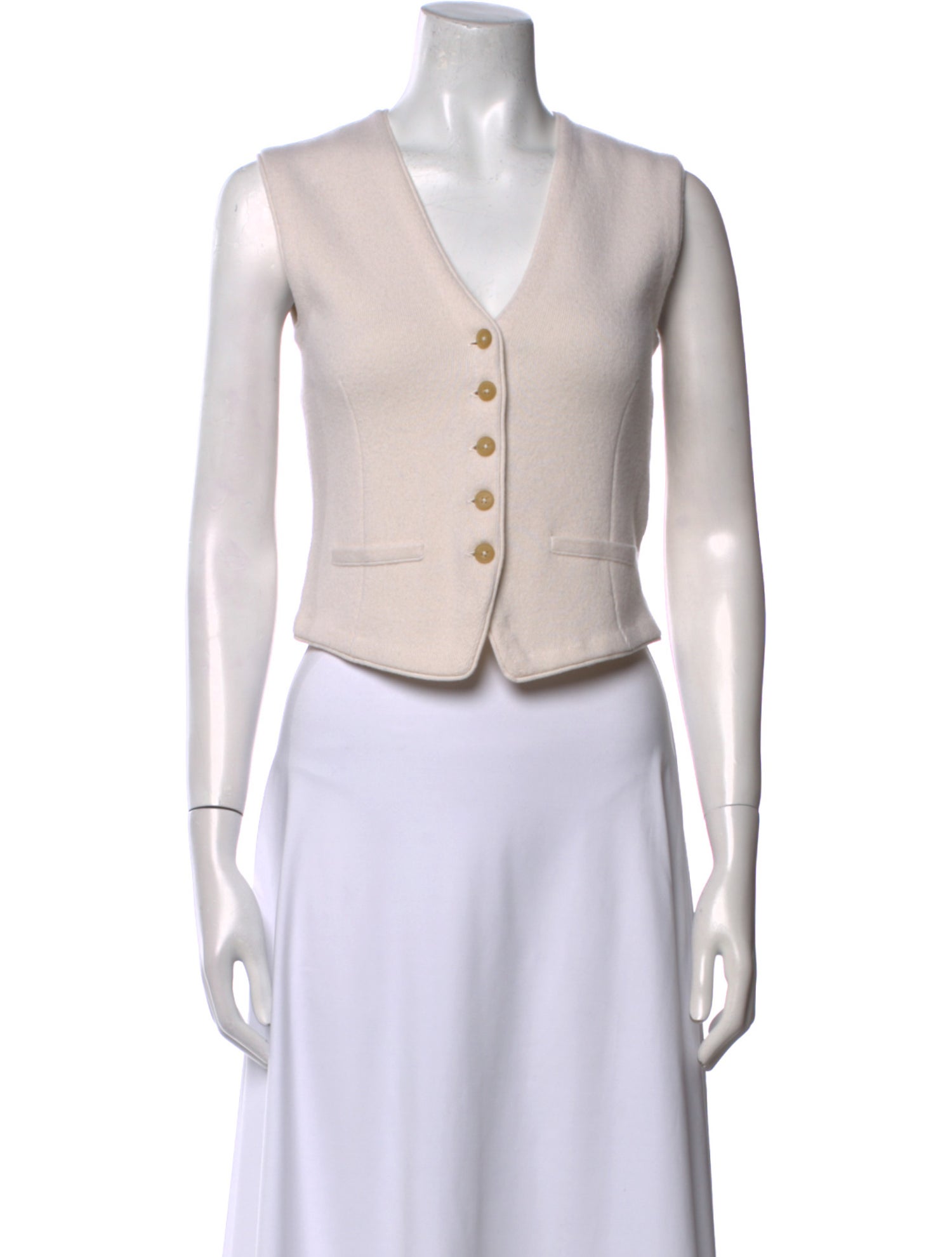 Guest in Residence Cashmere V-Neck Sweater