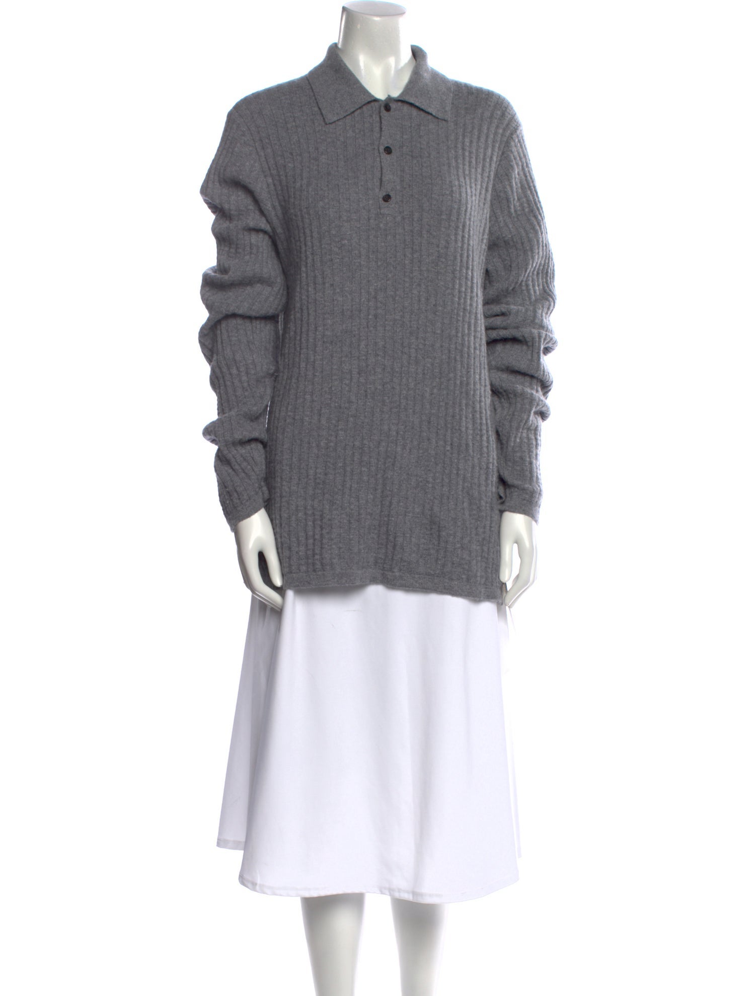 Guest in Residence Cashmere Mock Neck Sweater