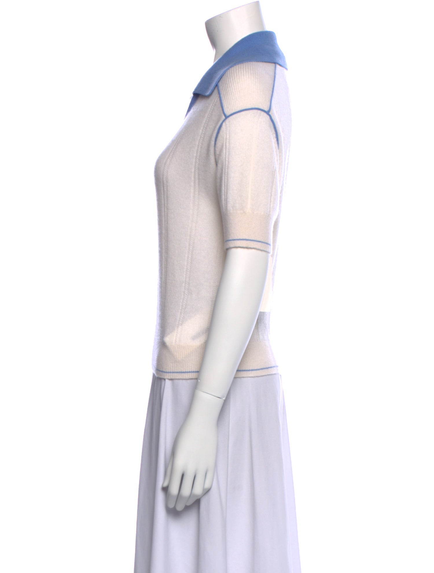 Guest in Residence Cashmere V-Neck Sweater w/ Tags