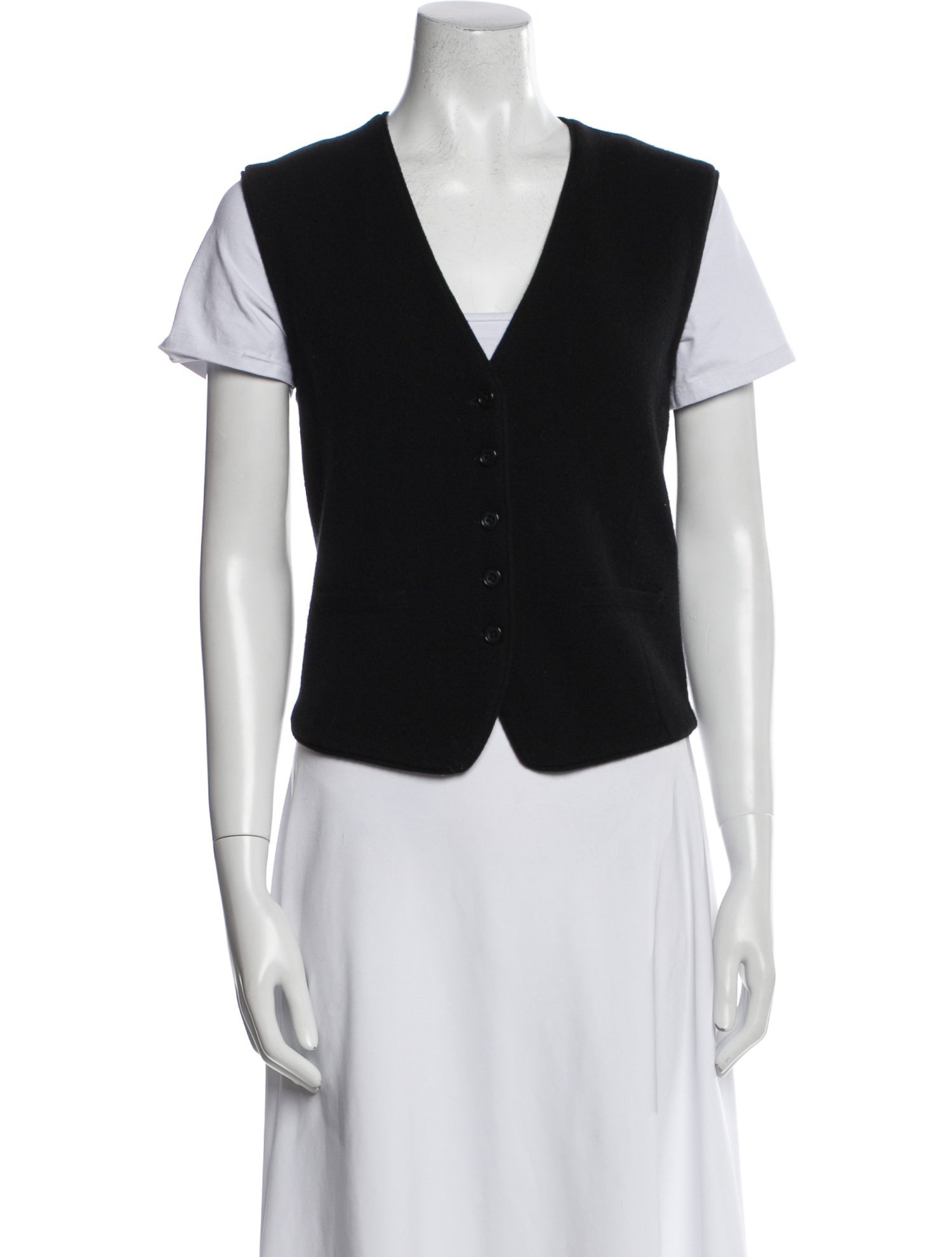 Guest in Residence Cashmere V-Neck Sweater