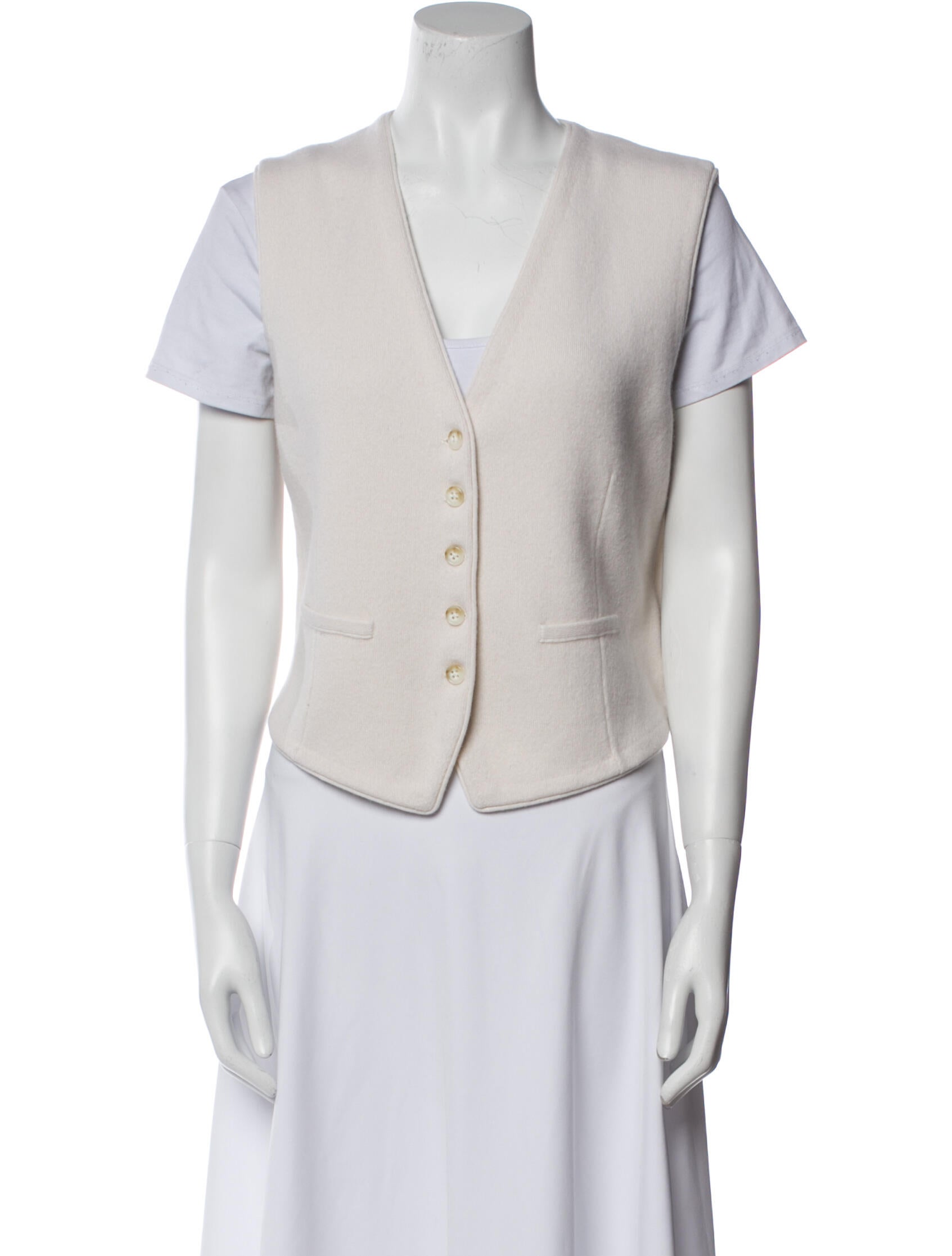 Guest in Residence Cashmere V-Neck Sweater