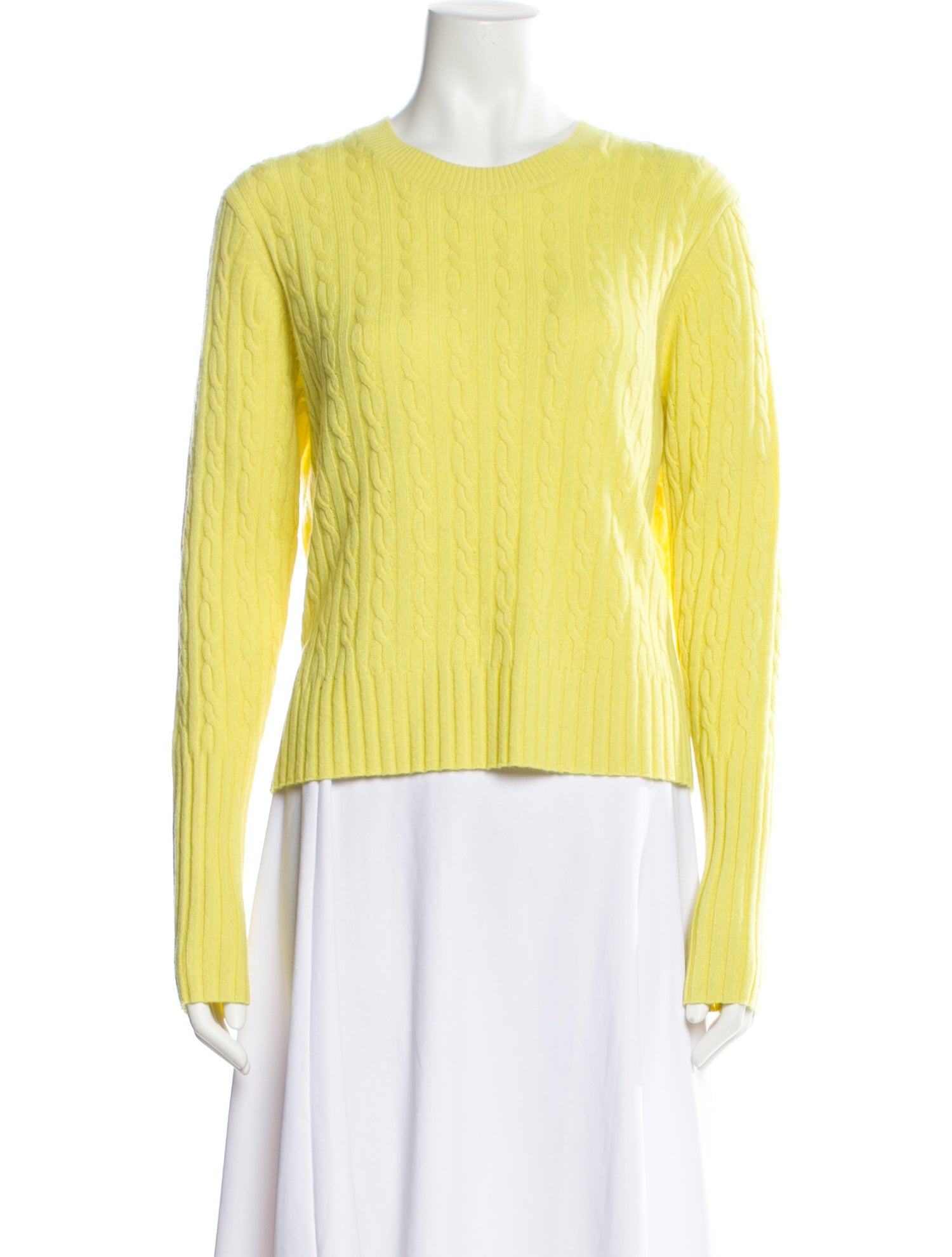 Guest in Residence Cashmere Crew Neck Sweater