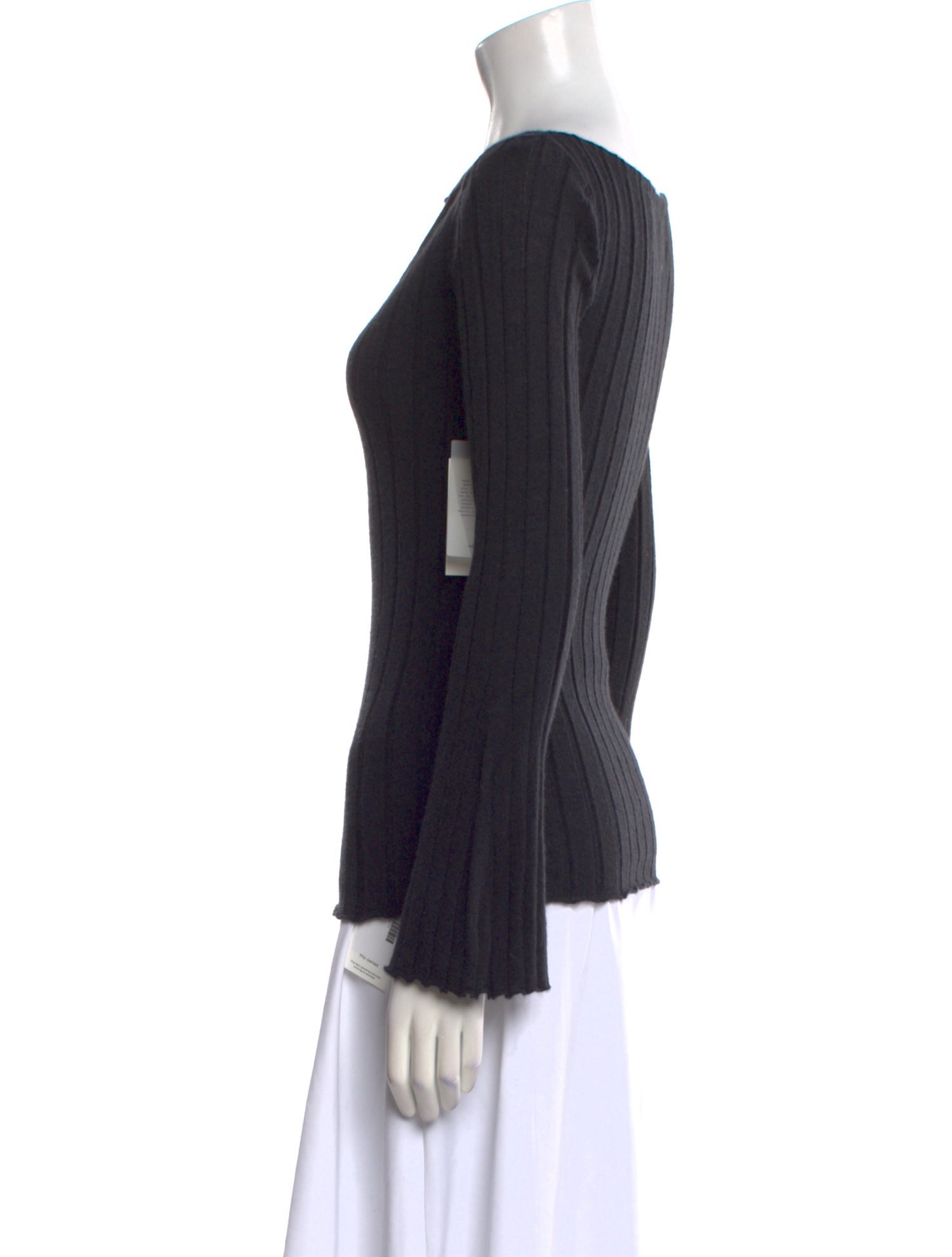 Guest in Residence Cashmere Bateau Neckline Sweater