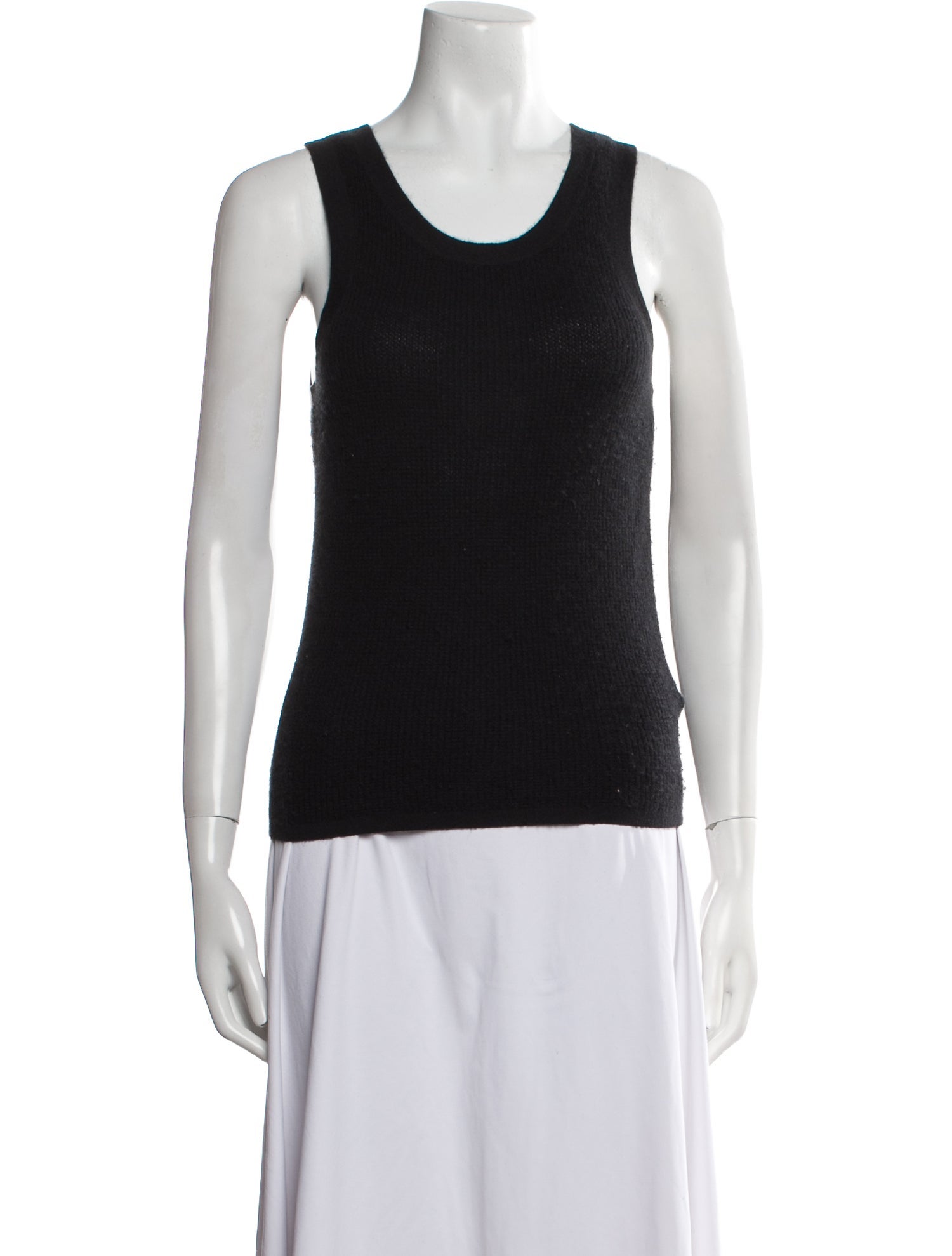 Guest in Residence Cashmere Scoop Neck Top