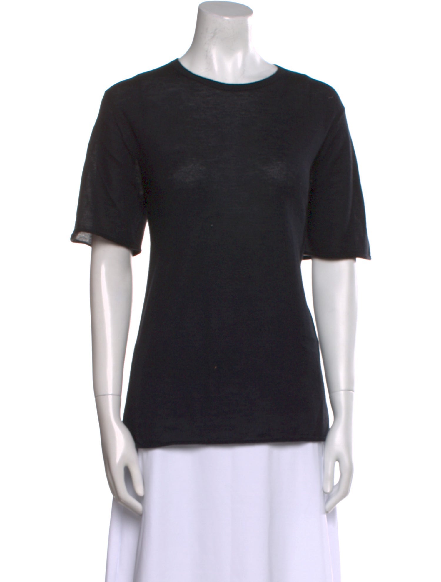 Guest in Residence Cashmere Crew Neck T-Shirt