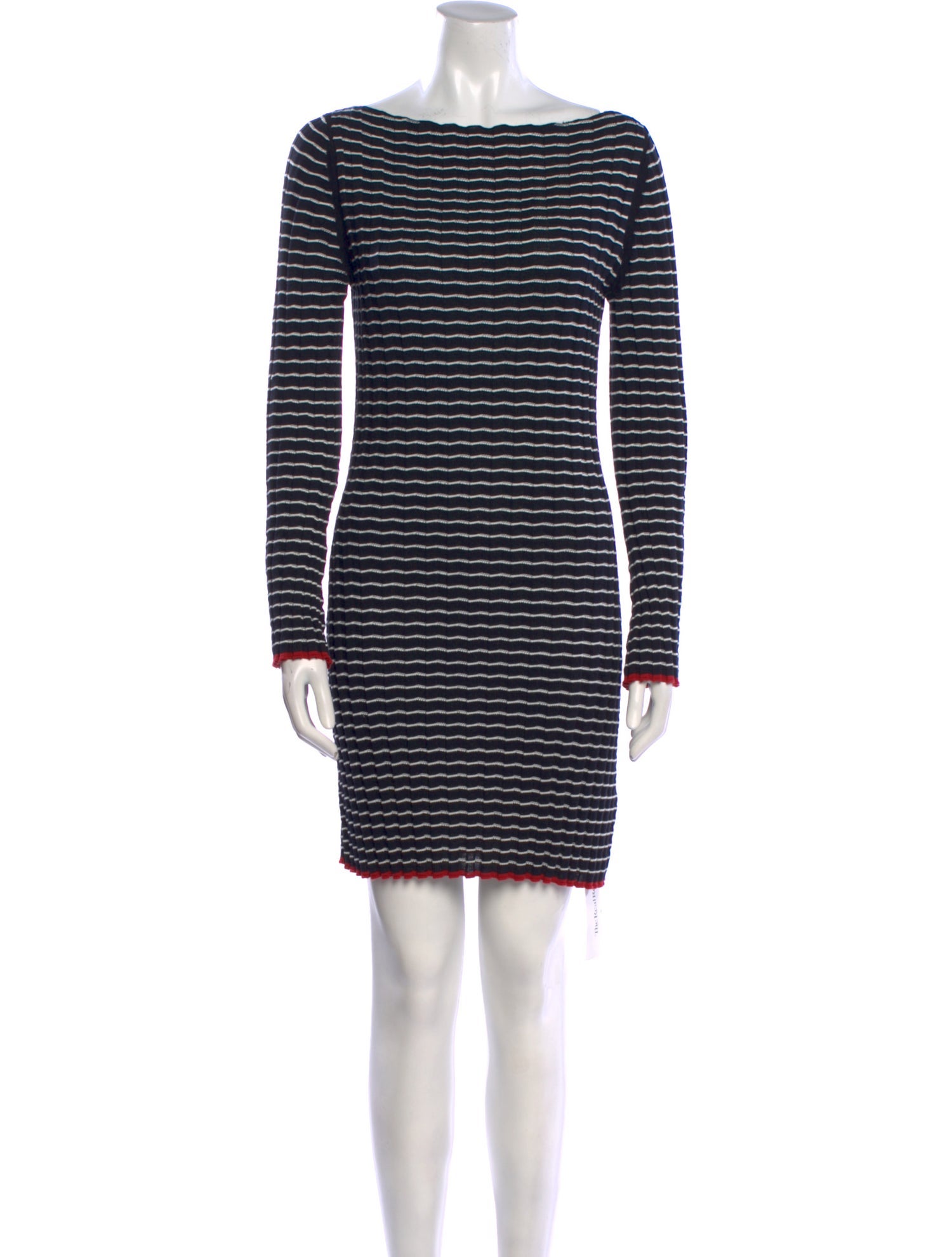 Guest in Residence Striped Mini Dress