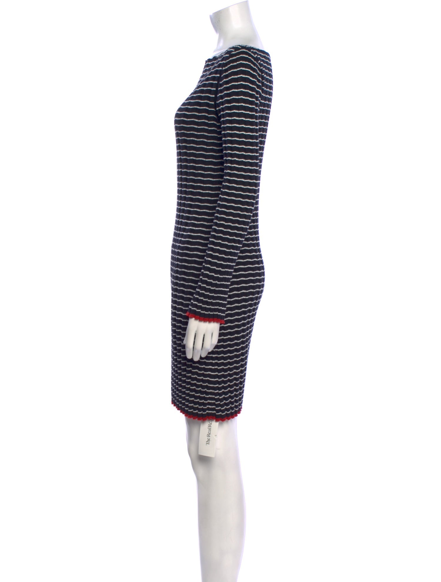 Guest in Residence Striped Mini Dress