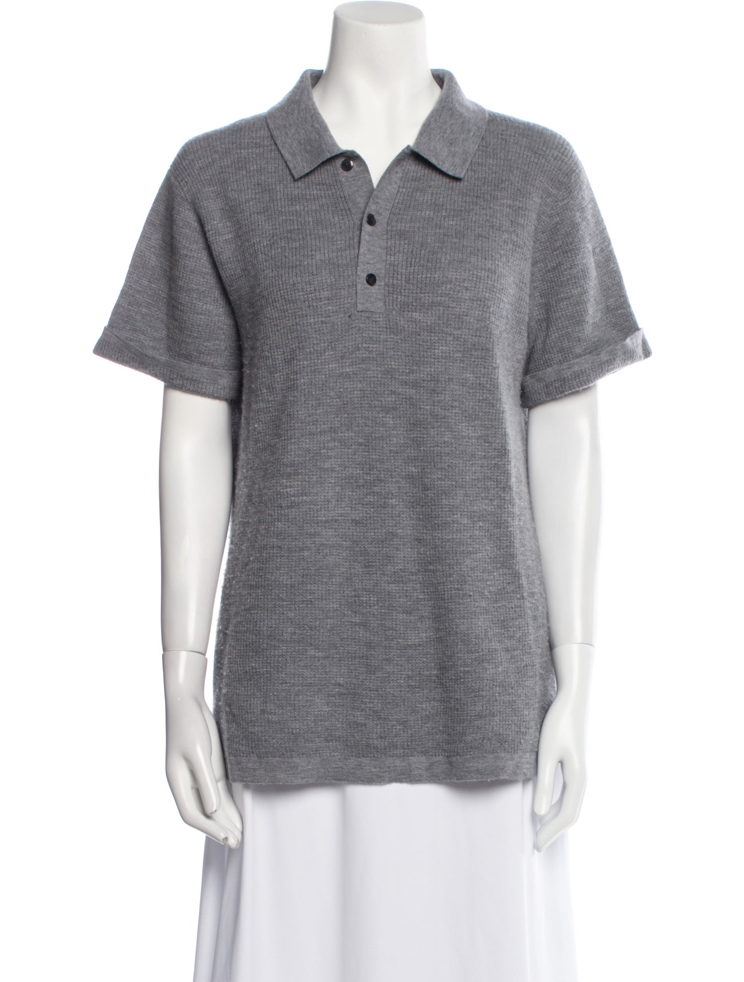 Guest in Residence Cashmere Short Sleeve Polo