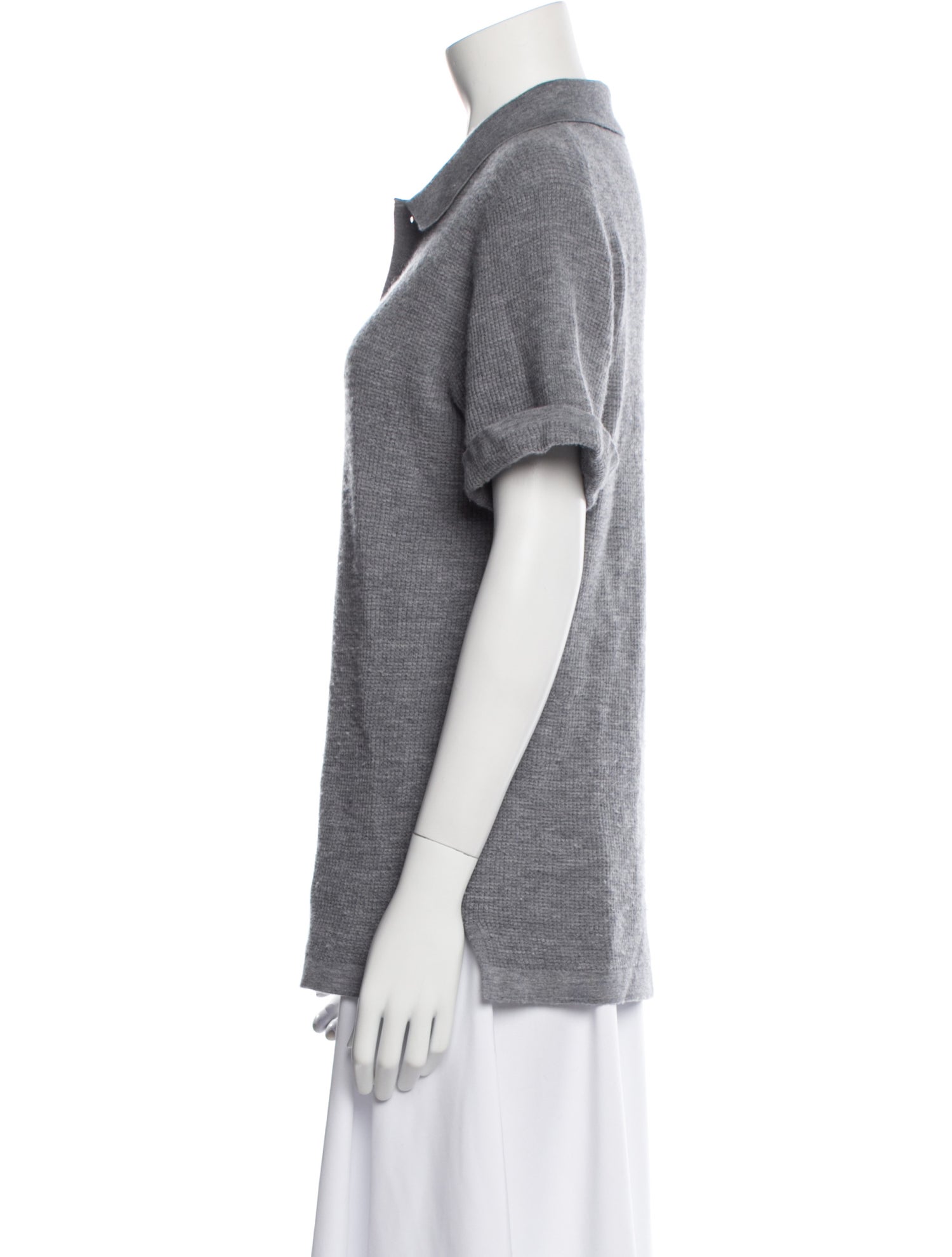 Guest in Residence Cashmere Short Sleeve Polo