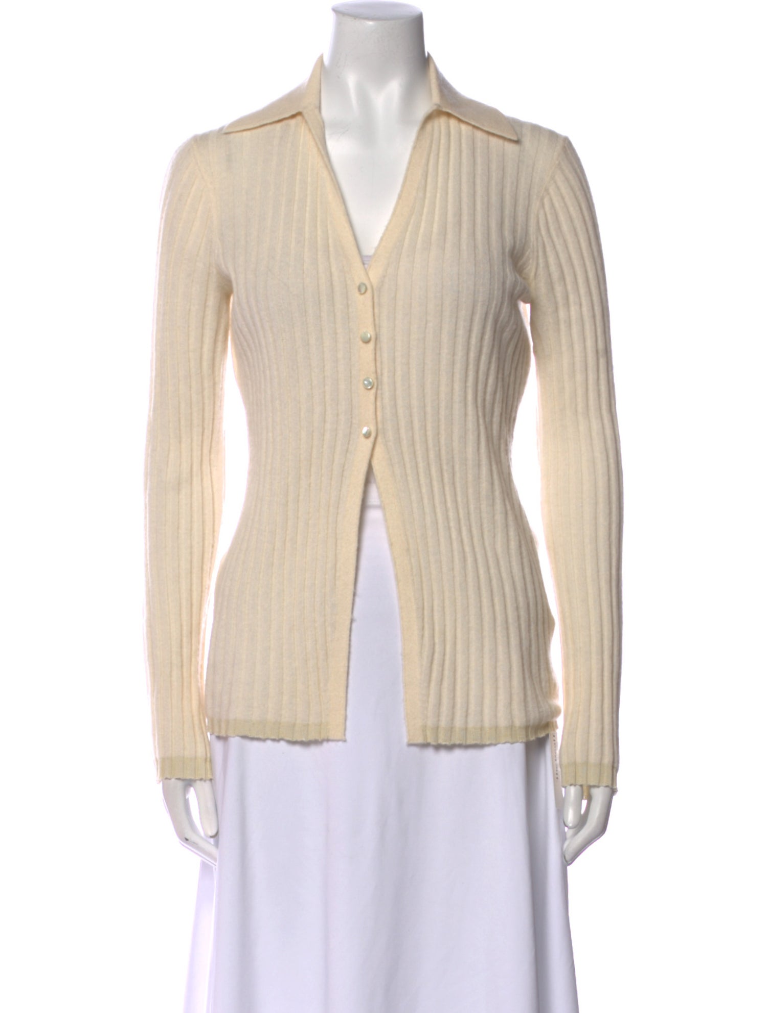 Guest in Residence Merino Wool V-Neck Sweater