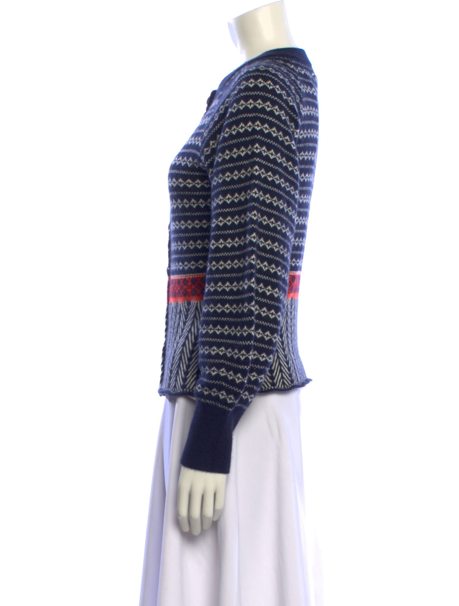 Guest in Residence Cashmere Striped Sweater