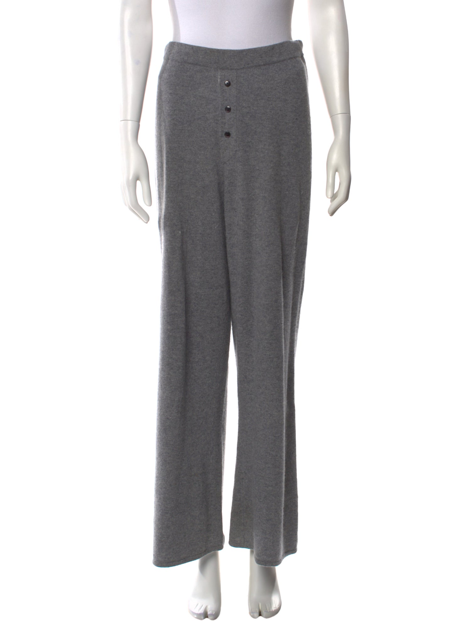 Guest in Residence Cashmere Wide Leg Pants