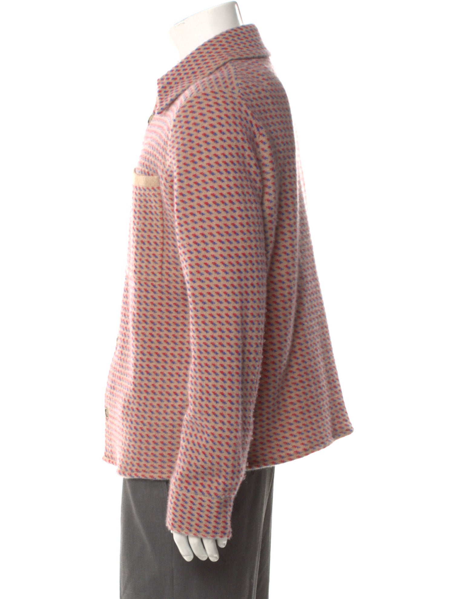 Guest in Residence Cashmere Printed Cardigan