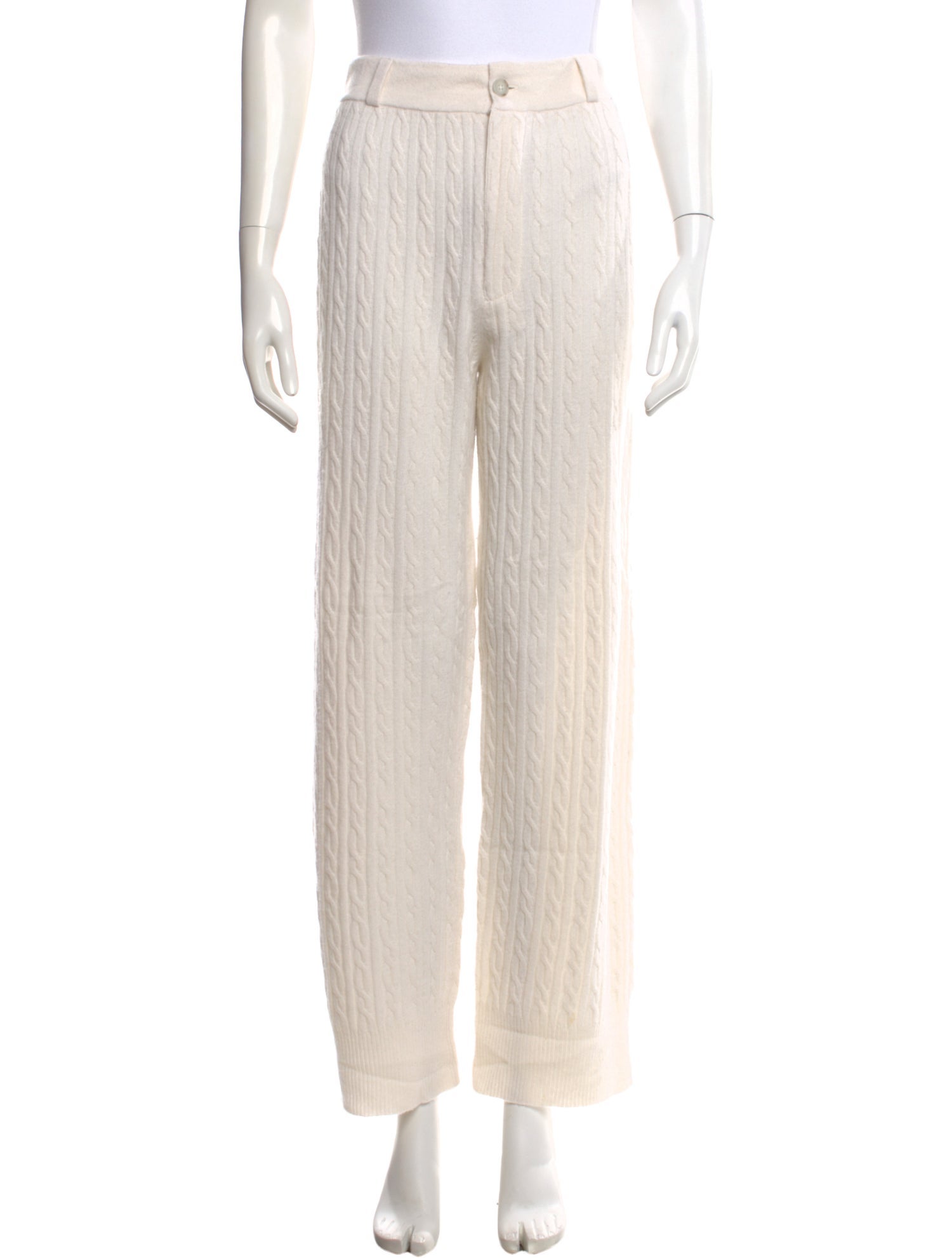 Guest in Residence Cashmere Wide Leg Pants