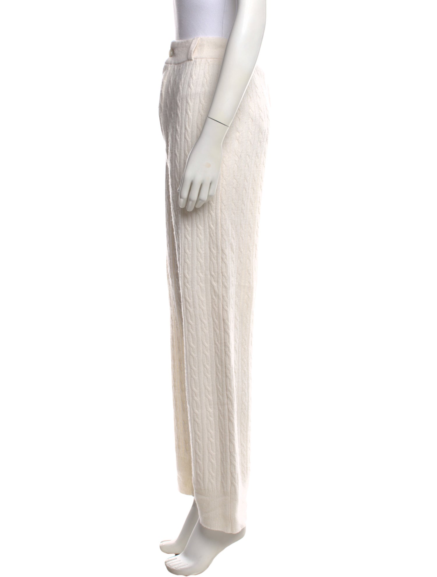 Guest in Residence Cashmere Wide Leg Pants