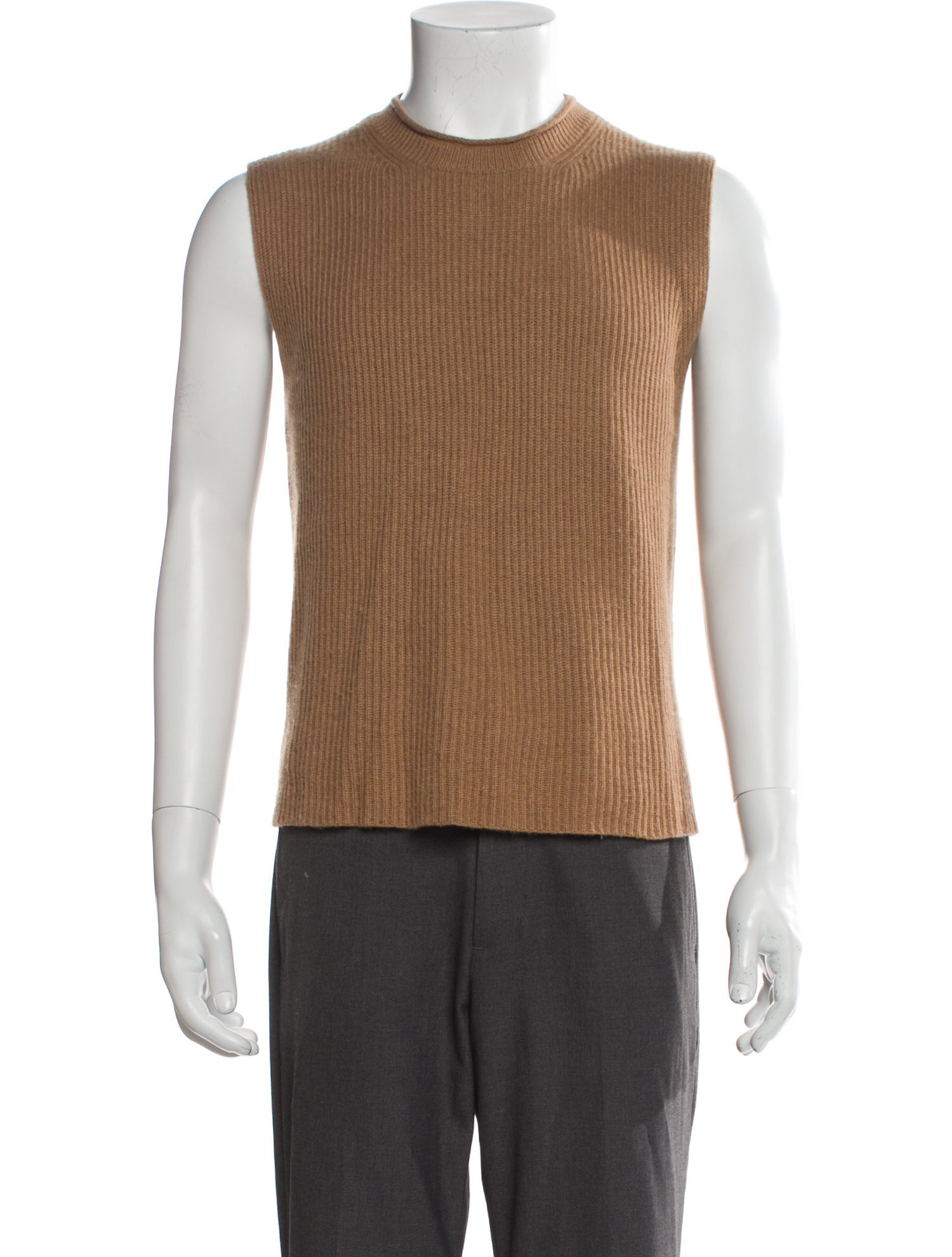 Guest in Residence Cashmere Crew Neck Sweater Vest