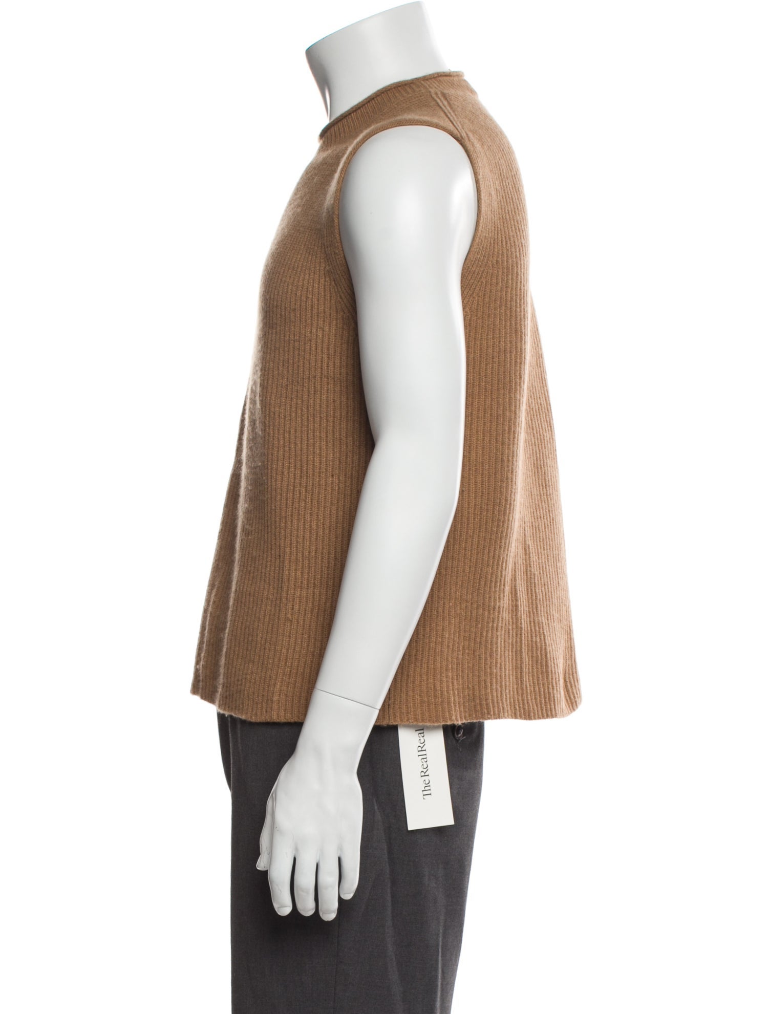 Guest in Residence Cashmere Crew Neck Sweater Vest