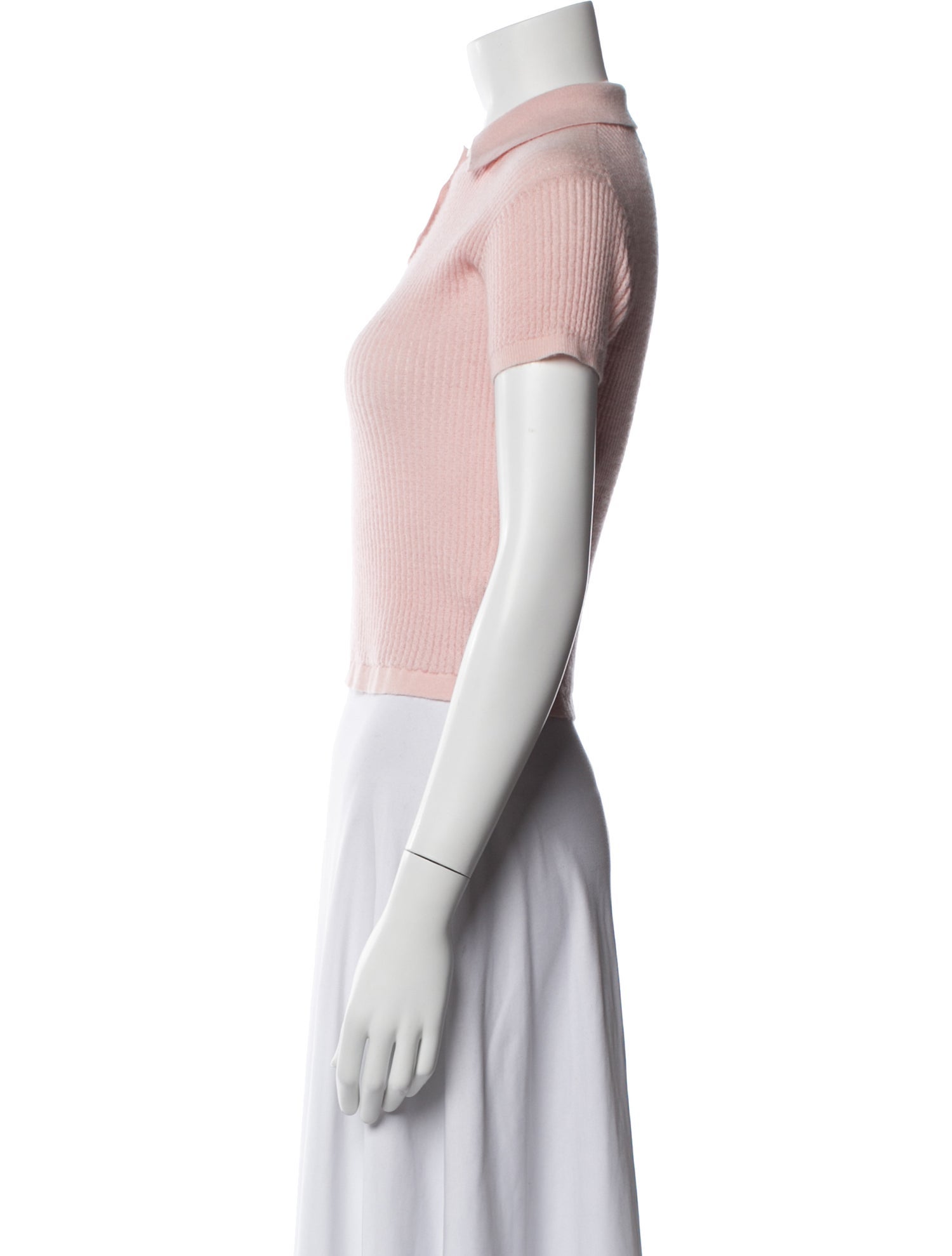 Guest in Residence Cashmere Short Sleeve Polo