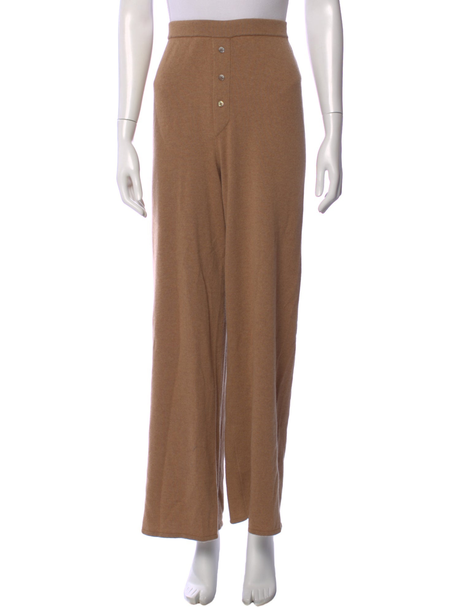 Guest in Residence Cashmere Wide Leg Pants