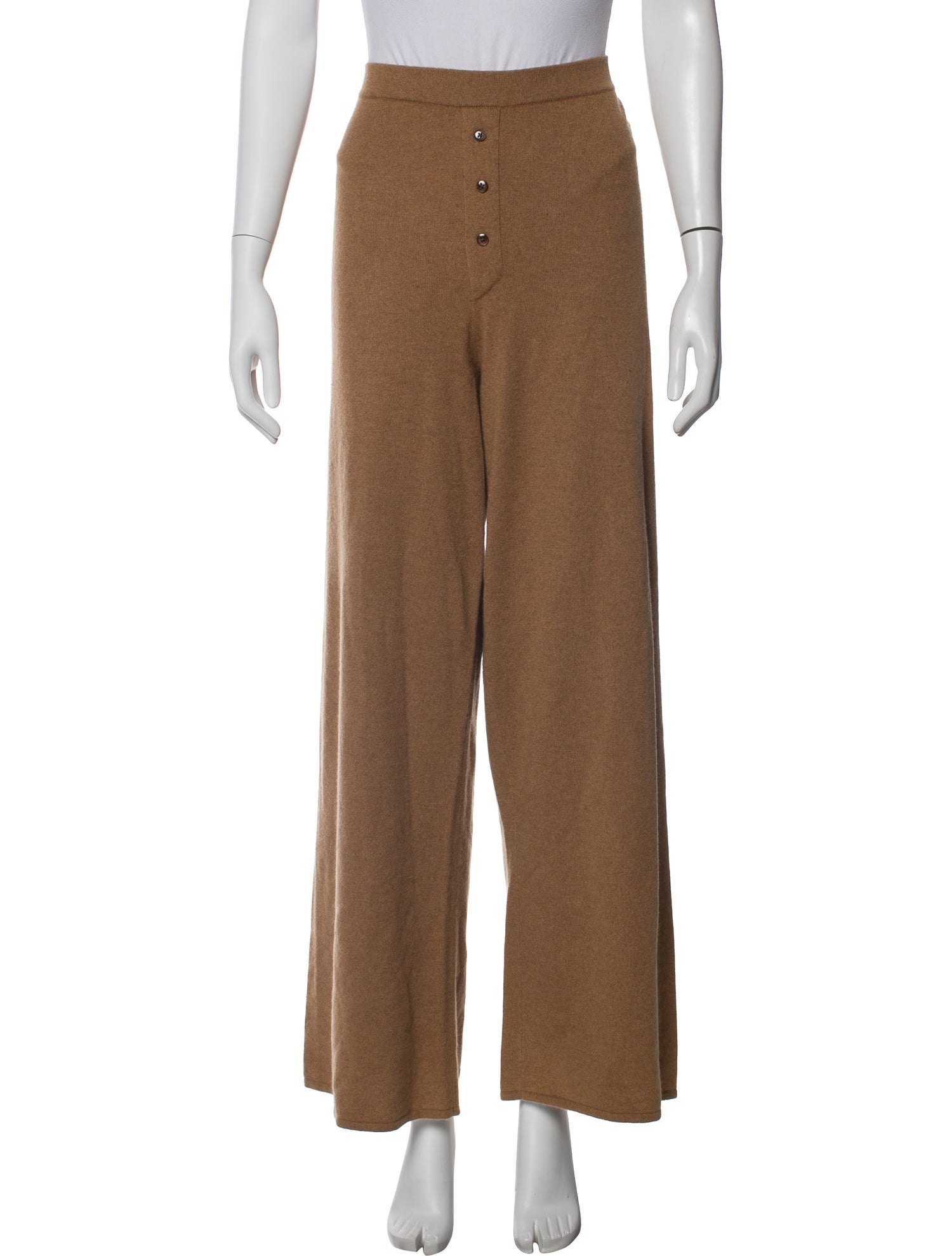 Guest in Residence Cashmere Wide Leg Pants