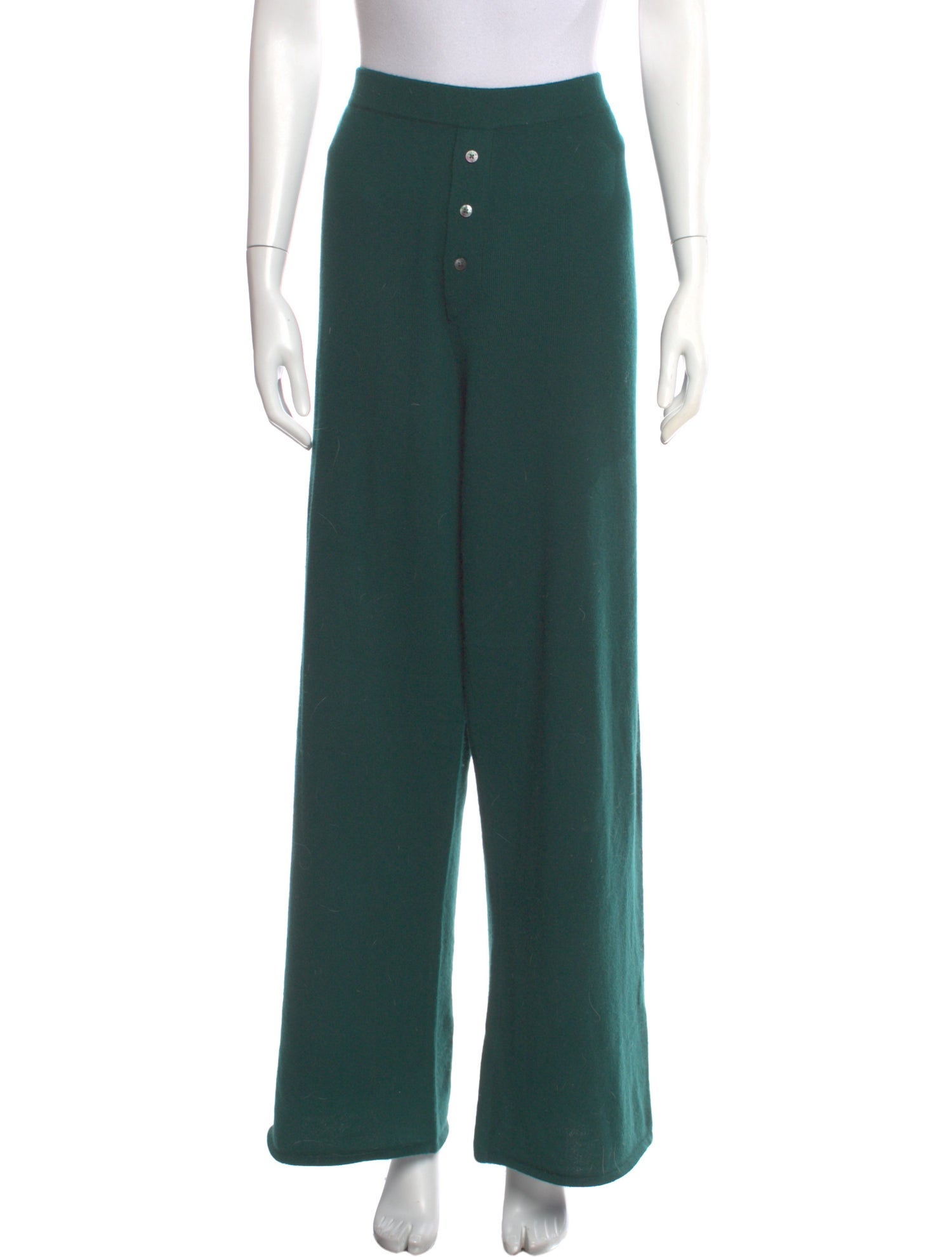 Guest in Residence Cashmere Wide Leg Pants