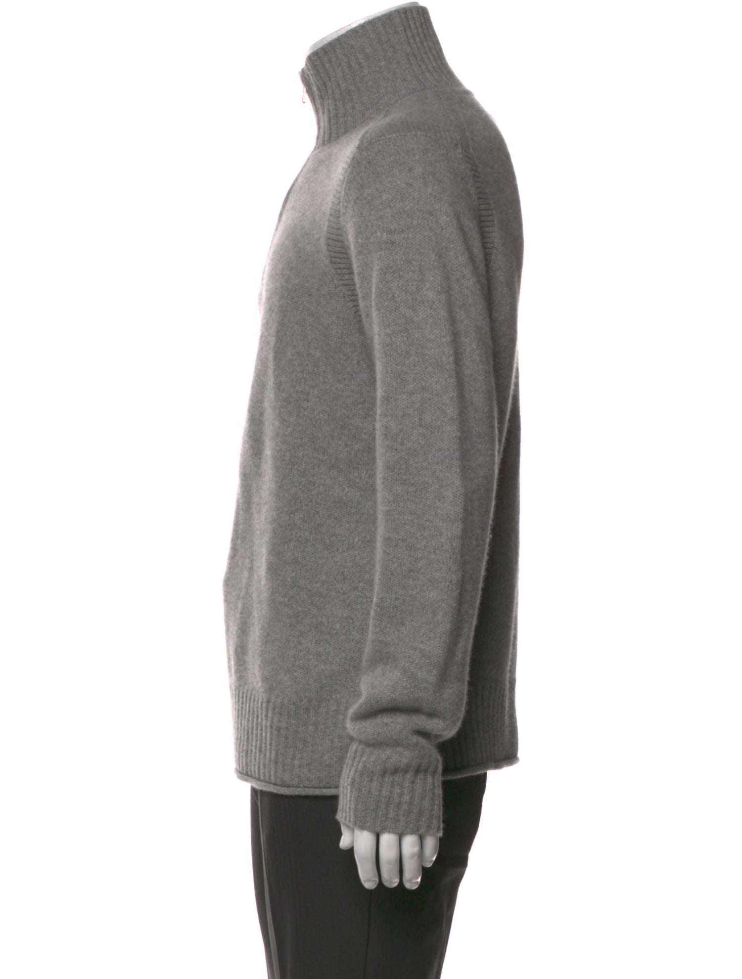Guest in Residence Cashmere Mock Neck Pullover