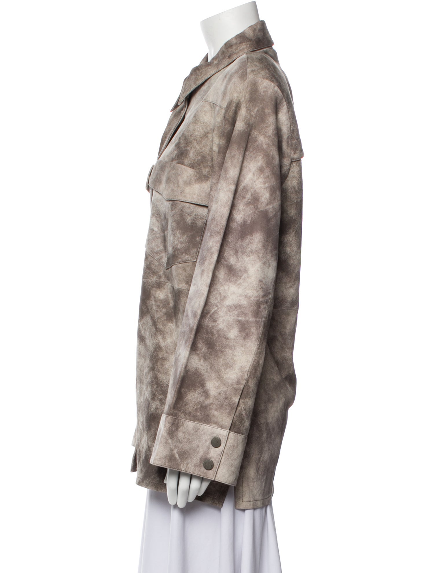 Gestuz GZsuedy Suede Faux Fur Jacket