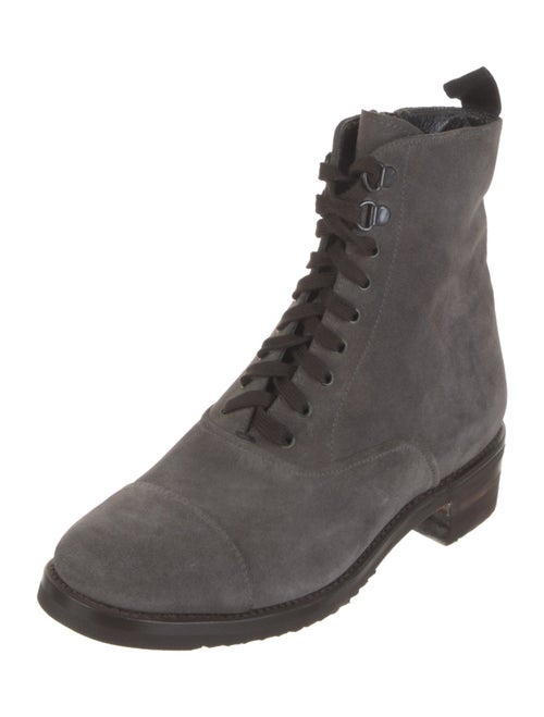 Gravati Suede Combat Boots