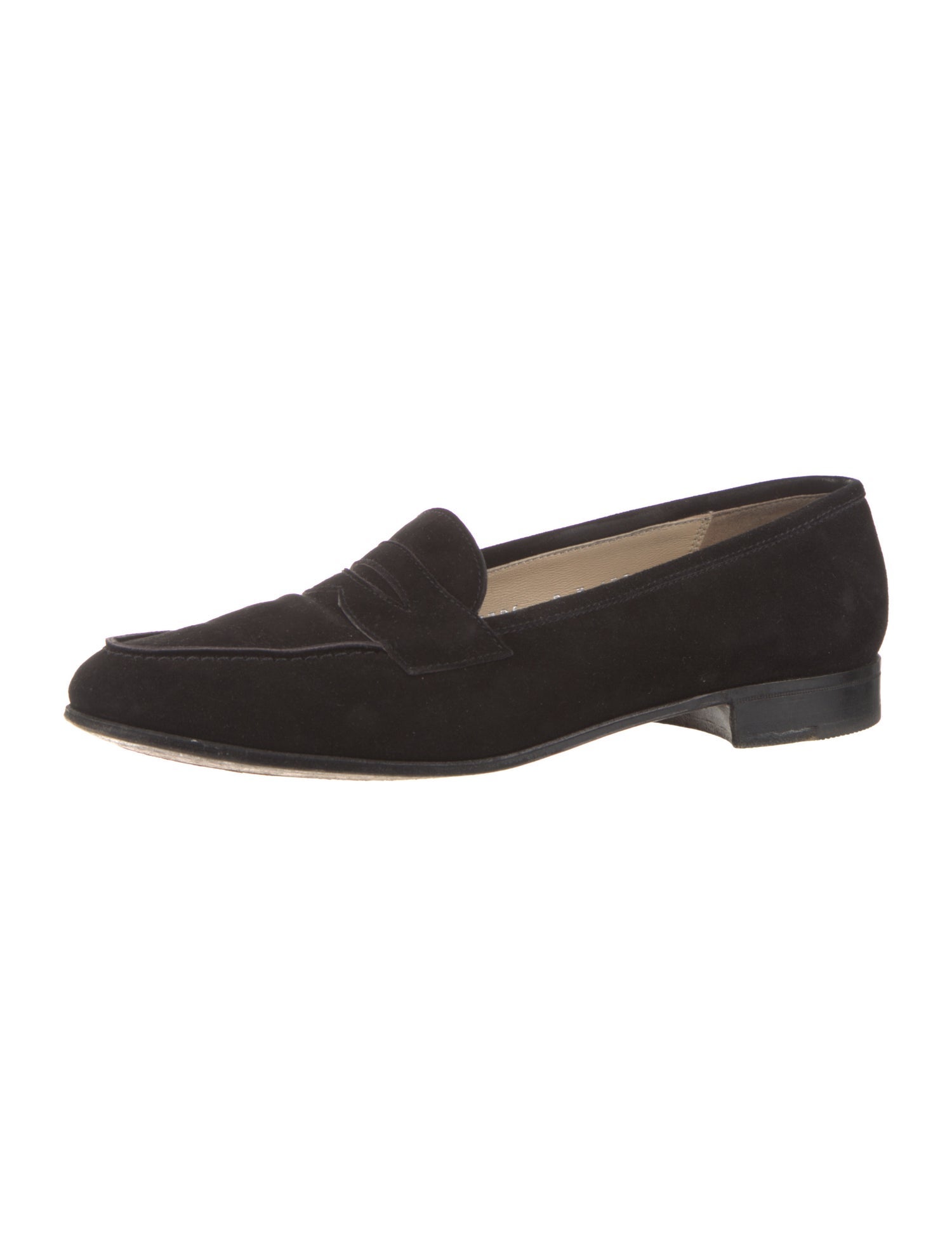 Gravati Suede Whipstitch Trim Loafers