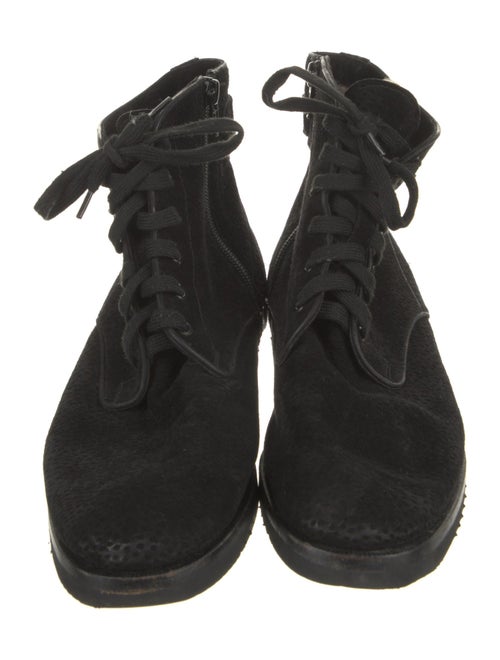Gravati Suede Lace-Up Boots