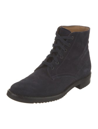 Gravati Suede Combat Boots