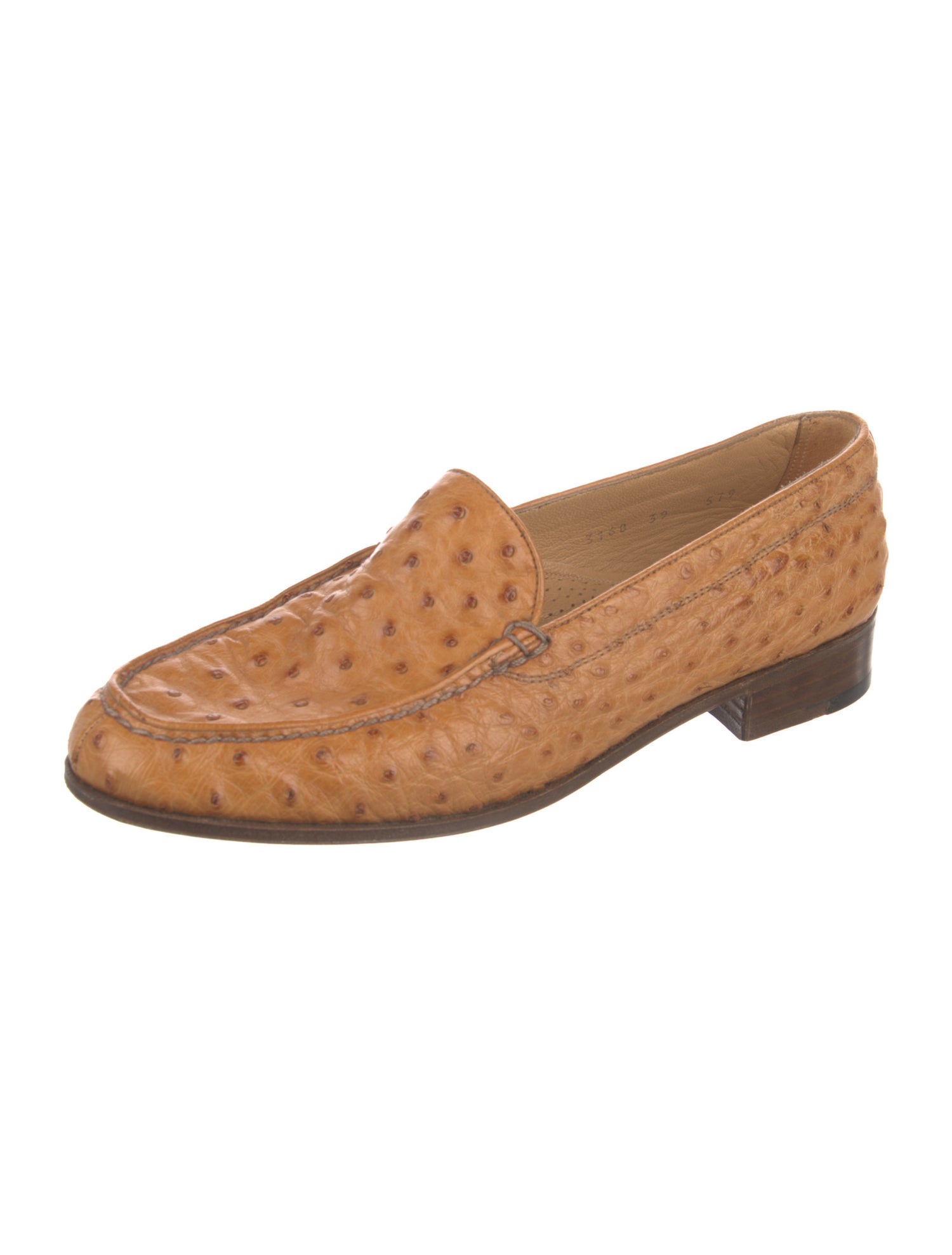 Gravati Leather Animal Print Loafers