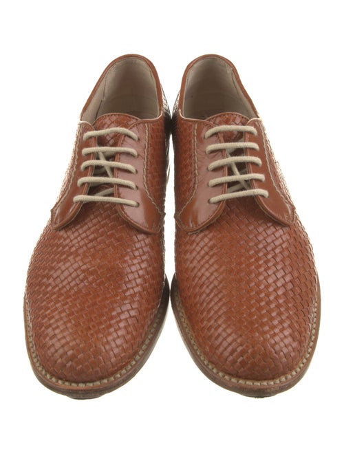 Gravati Leather Whipstitch Trim Oxfords
