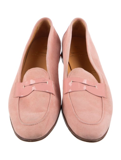 Gravati Suede Lasercut Accents Loafers