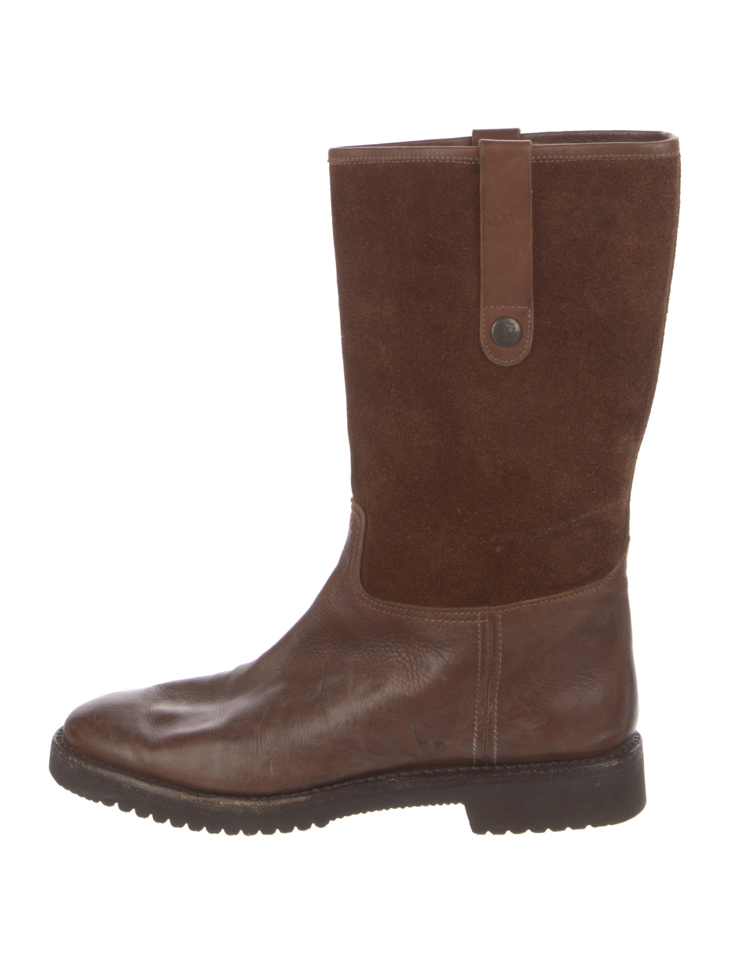 Gravati Leather Moto Boots